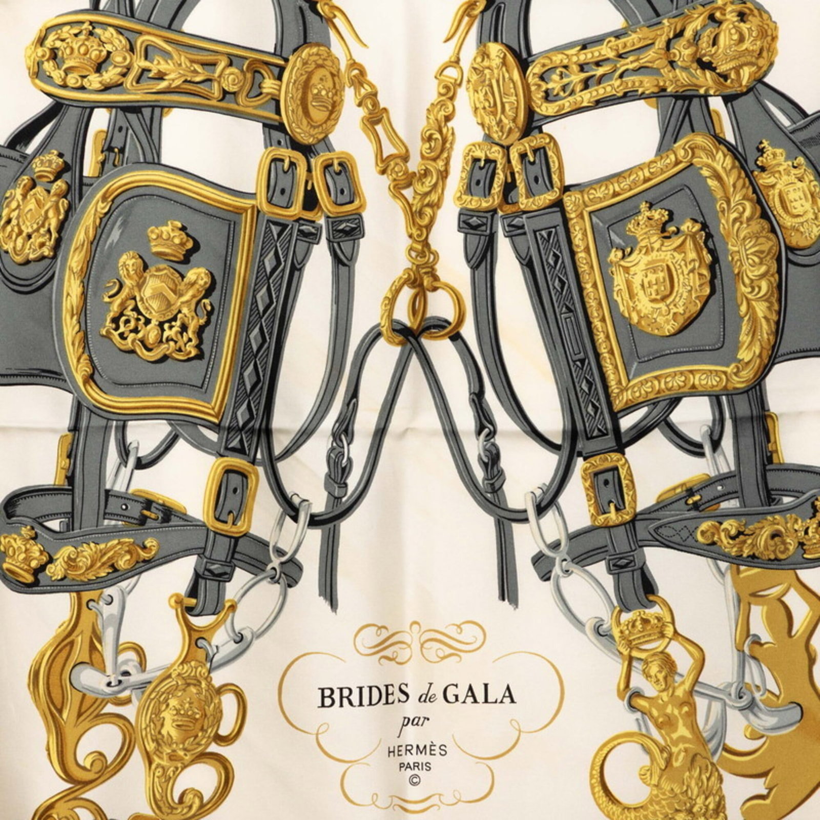 Silk Hermes Scarf - 3