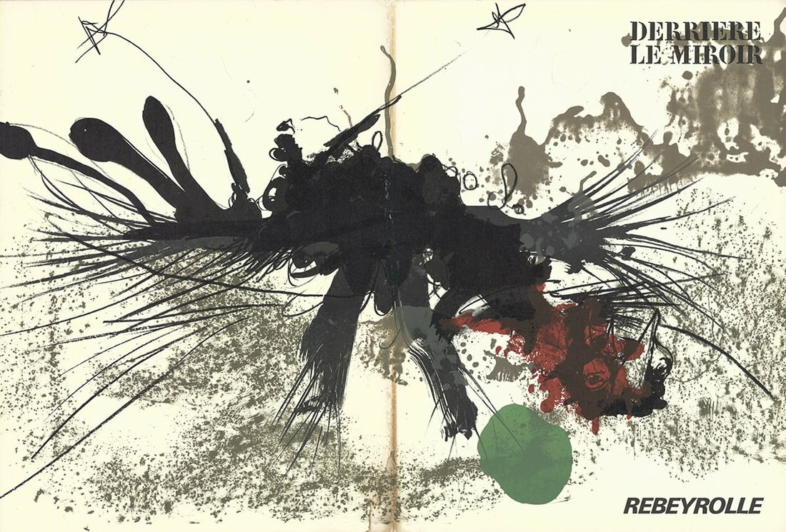 PAUL REBEYROLLE DLM No. 177 Cover 15" x 22" Lithograph 1969 Expressionism Black: PAUL REBEYROLLE DLM No. 177 Cover 15" x 22" Lithograph 1969 Expressionism Black Item Specifics: Artist: Paul Rebeyrolle Brand: Rebeyrolle Paul Exact Year: 1969 Height: 15 Item Height: 15 Item Width: