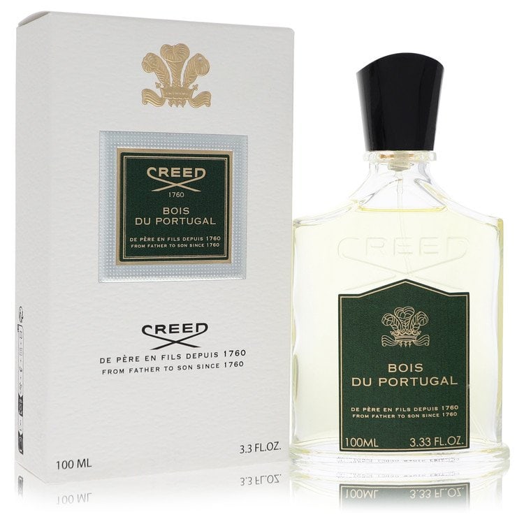 Bois Du Portugal Cologne By Creed Eau De Parfum Spray: Bois Du Portugal Cologne By Creed Eau De Parfum Spray 3.3 oz Eau De Parfum Spray, featuring the iconic Bois Du Portugal Cologne by Creed, offering a sophisticated and refined fragrance experience for 