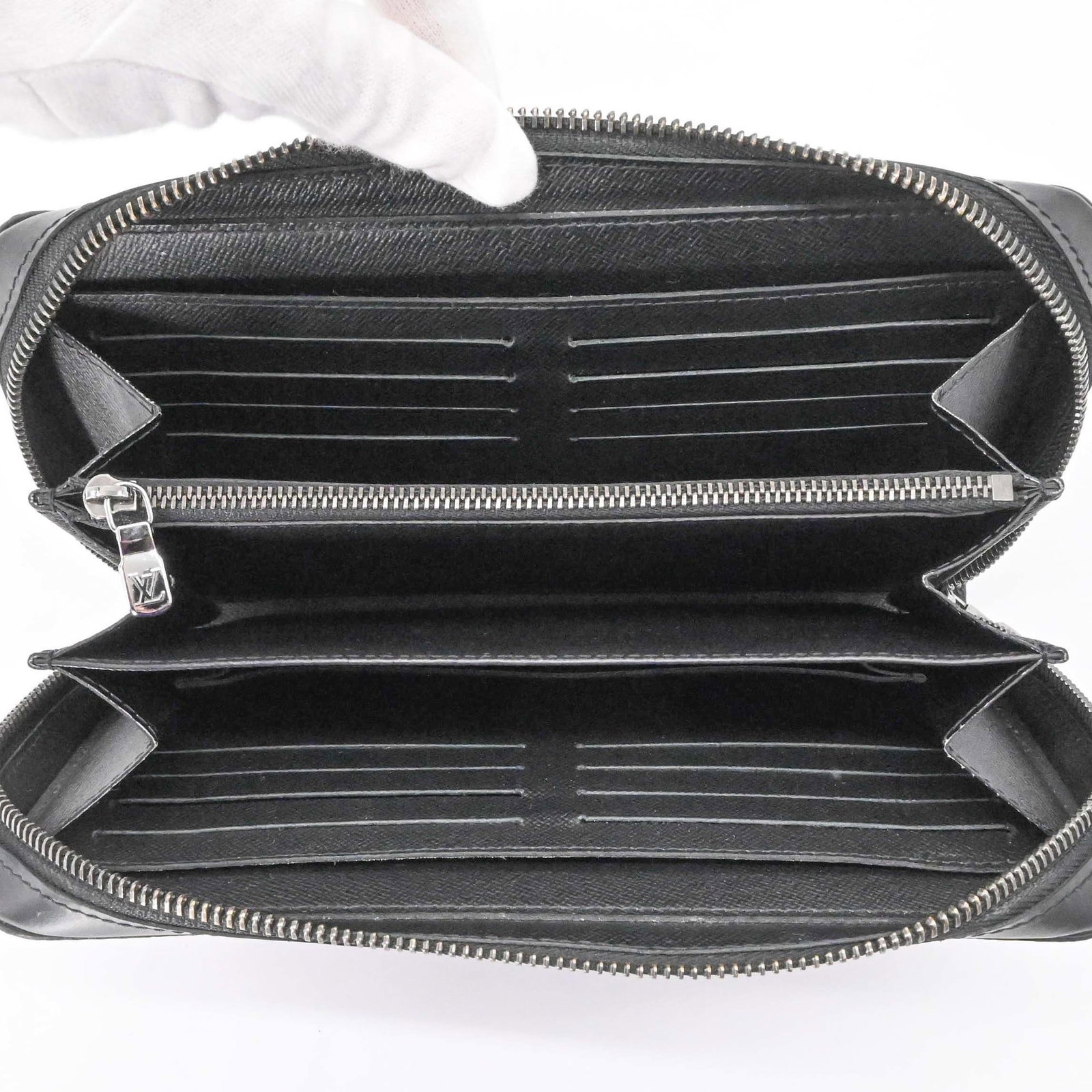 Vuitton Louis Long Wallet Bi Fold Monogram Eclipse - 7
