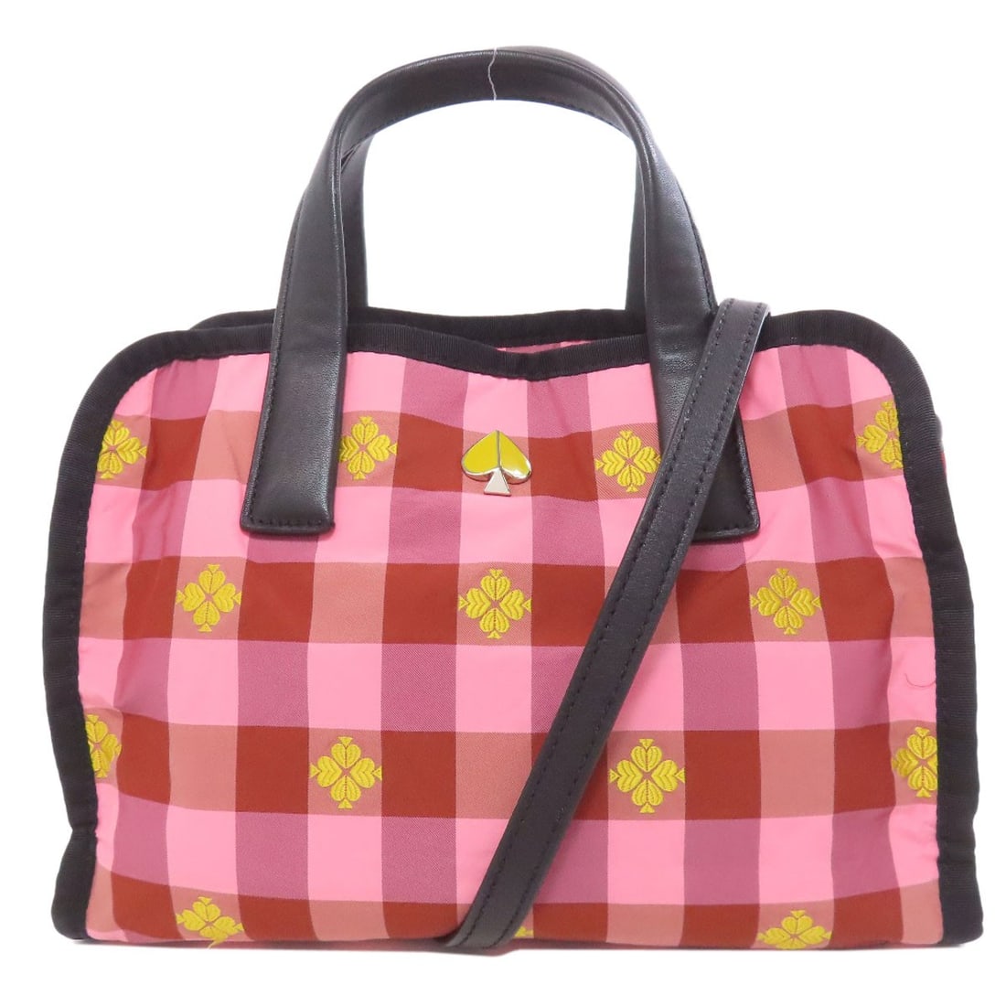 Molly Checkpattern Kate Spade Nylon Handbag 2way (1 of 20)