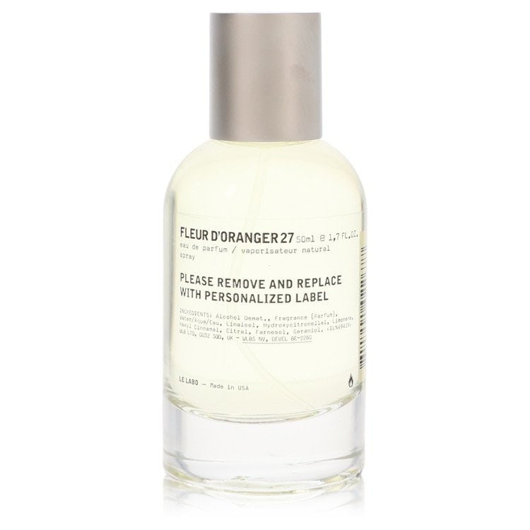 Le Labo Fleur D'oranger 27 Perfume By Le Labo Eau De Parfum Spray (unboxed): Le Labo Fleur D'oranger 27 Perfume By Le Labo Eau De Parfum Spray (unboxed) Le Labo Fleur d'Oranger 27 Eau De Parfum Spray is a women's fragrance available in a 1.7 oz size, weighing approximately 400