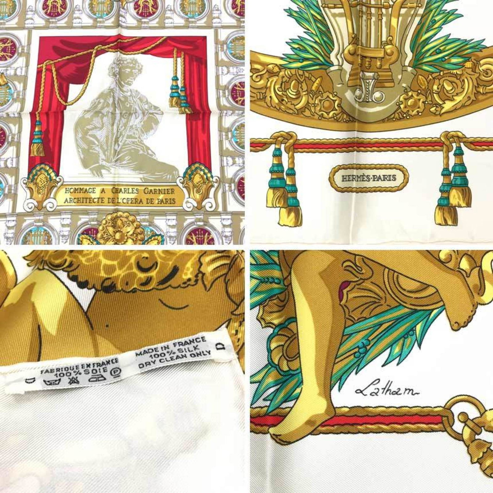 Silk Hermes Scarf - 2