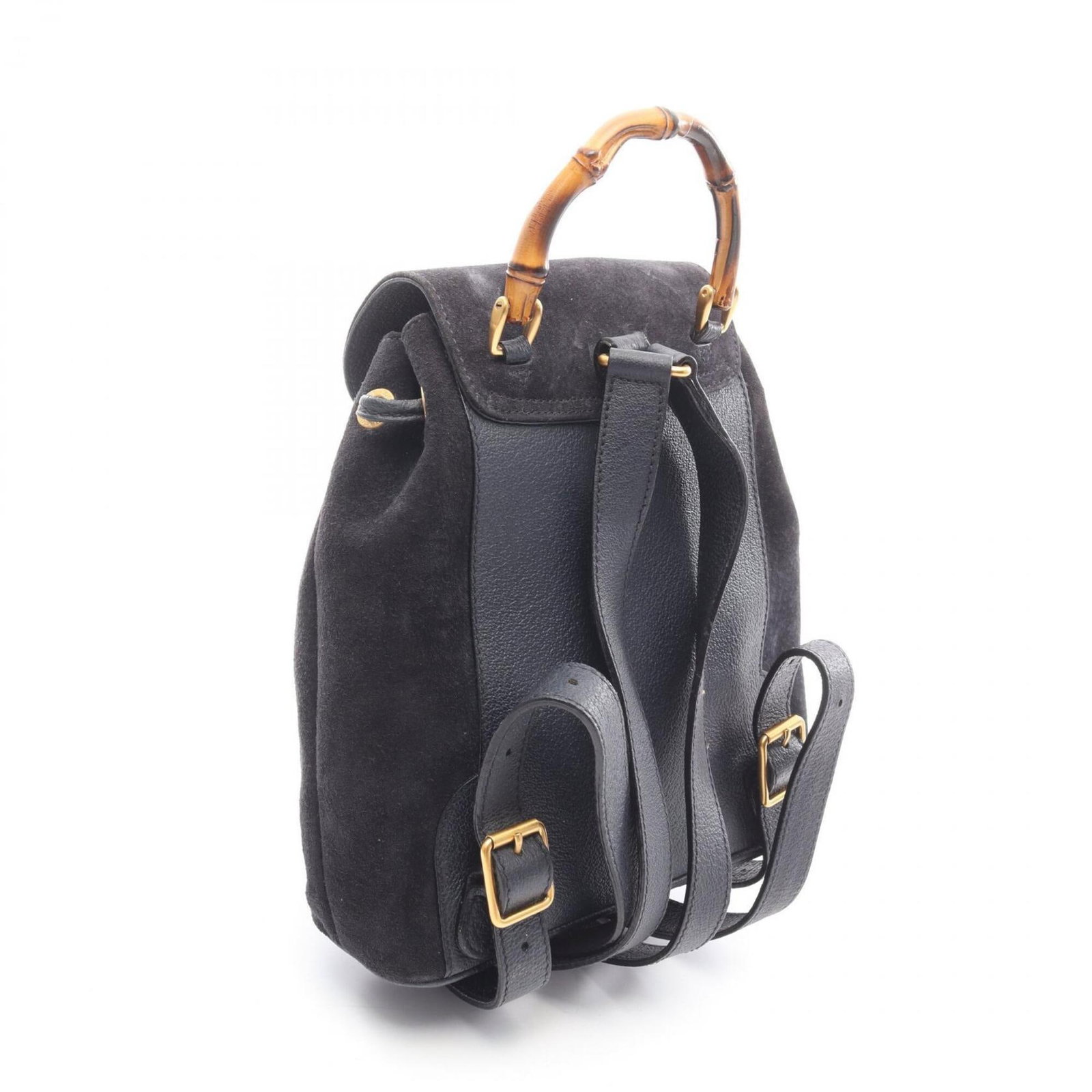 Suede Leather Gucci Backpack - 2