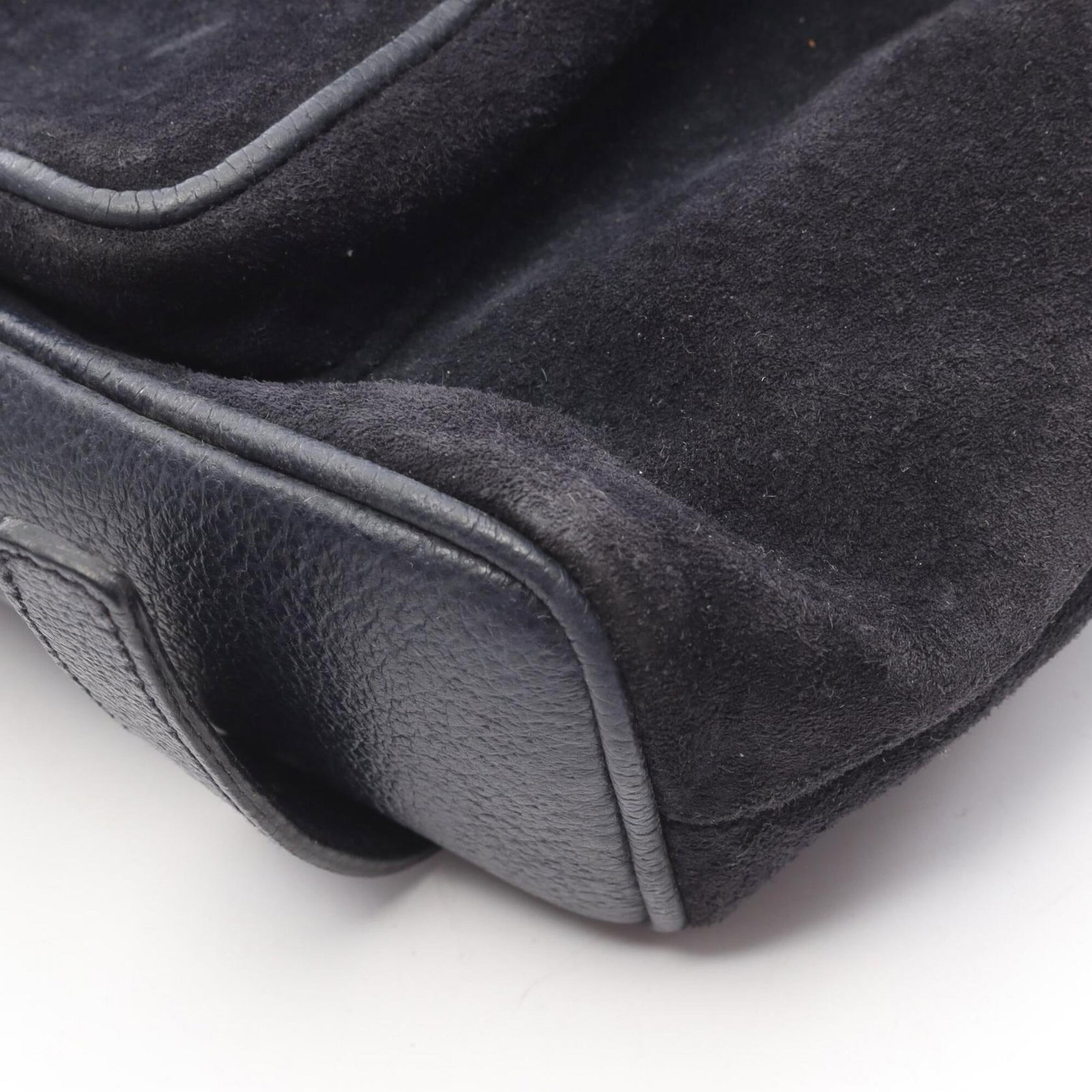 Suede Leather Gucci Backpack - 5