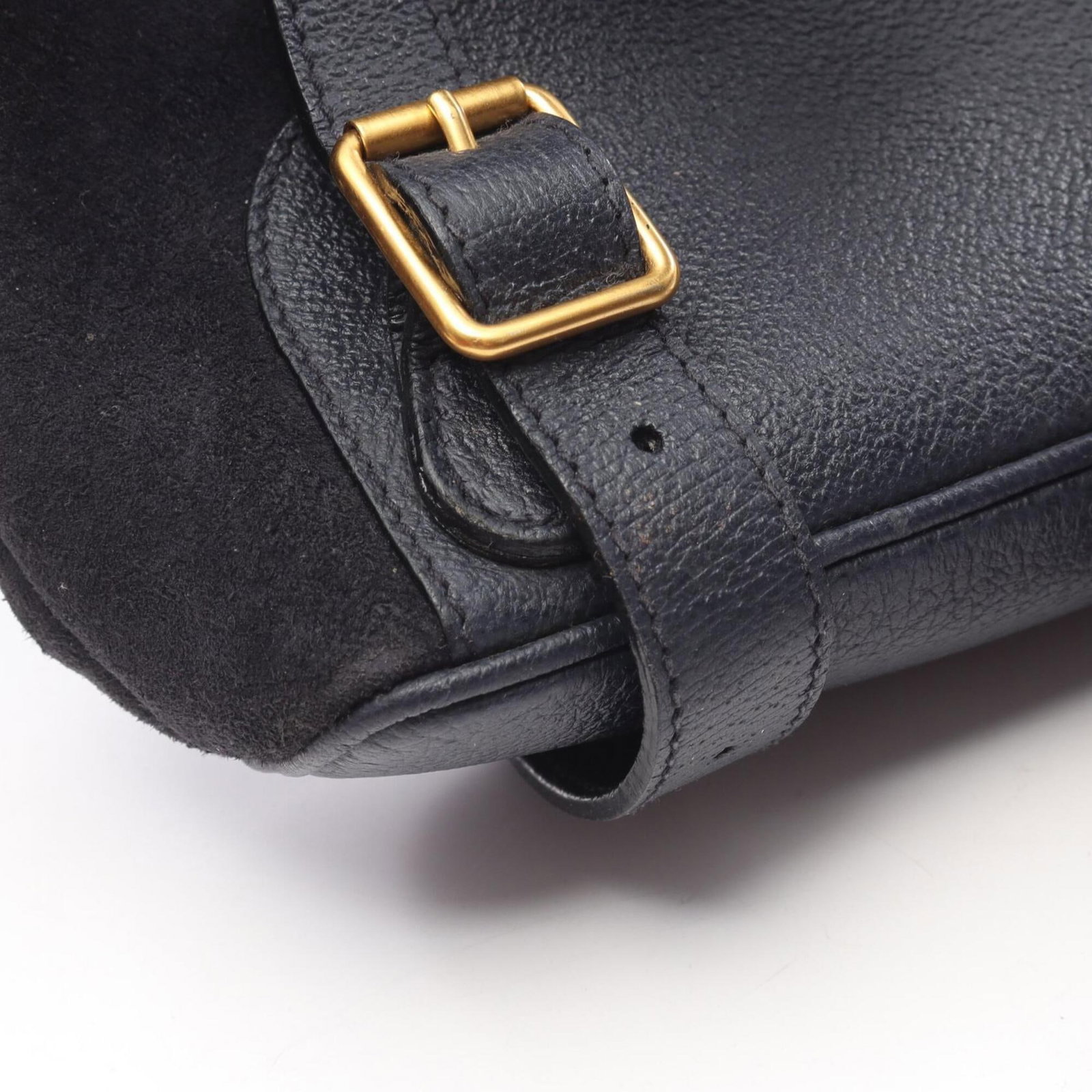 Suede Leather Gucci Backpack - 7
