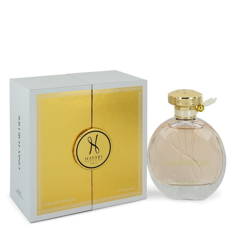 Hayari Only For Her Perfume By Hayari Eau De Parfum Spray: Hayari Only For Her Perfume By Hayari Eau De Parfum Spray 3.4 oz Eau De Parfum Spray, 500g, Hayari Only For Her Perfume by Hayari, a fragrance for women. This eau de parfum spray features the