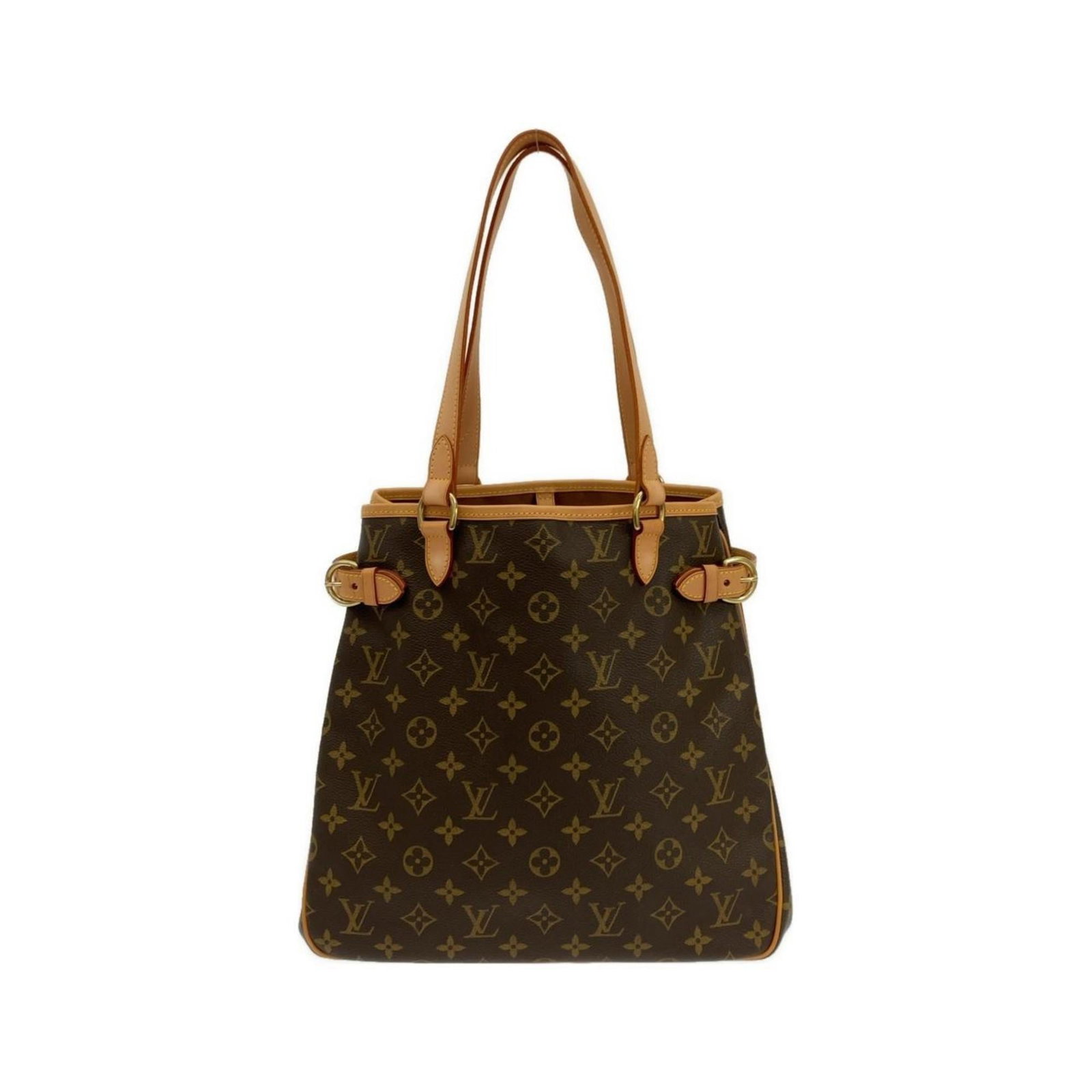 Canvas Coated Bag Shoulder Vuitton Louis: Canvas Coated Bag Shoulder Vuitton Louis Used Louis Vuitton shoulder bag with coated canvas material, featuring the iconic monogram pattern in Marron color. The bag has some scratches and dirt but