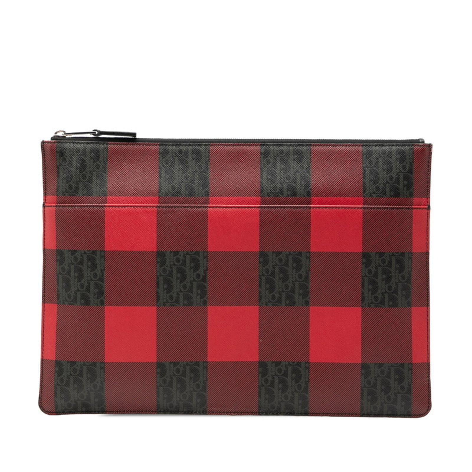 PVC Leather Dior Clutch Bag: PVC Leather Dior Clutch Bag PVC Leather Dior Clutch Bag in Black, Gray, or Red - A stylish accessory for the modern man. This clutch bag features a unique combination of PVC and leather materials,