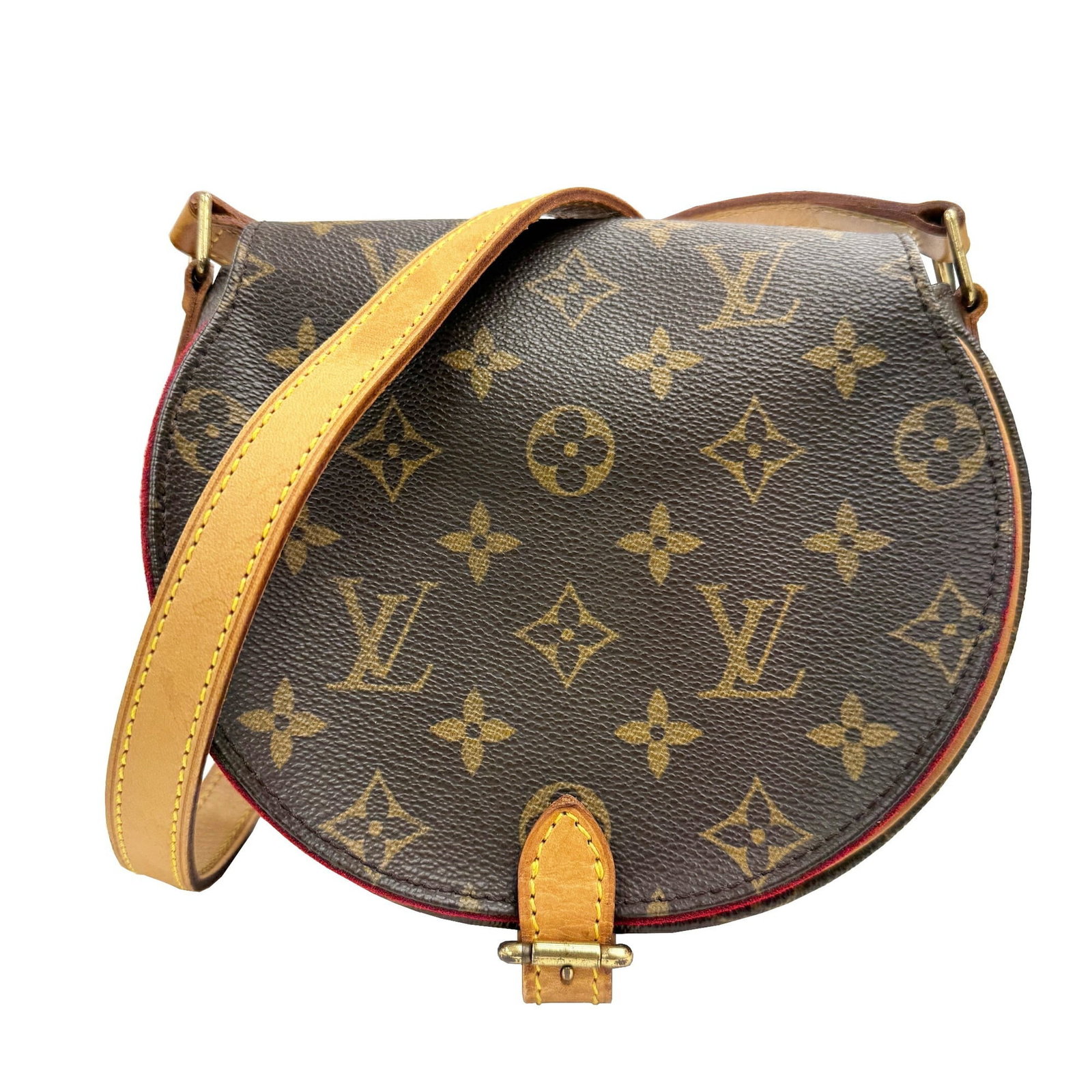 Shoulder Bag Monogram Vuitton Louis: Shoulder Bag Monogram Vuitton Louis Brown Monogram Louis Vuitton Shoulder Bag, 16cm x 18cm x 7.5cm, with Traces of Usage and Scratches. This used shoulder bag features the iconic monogram pattern in