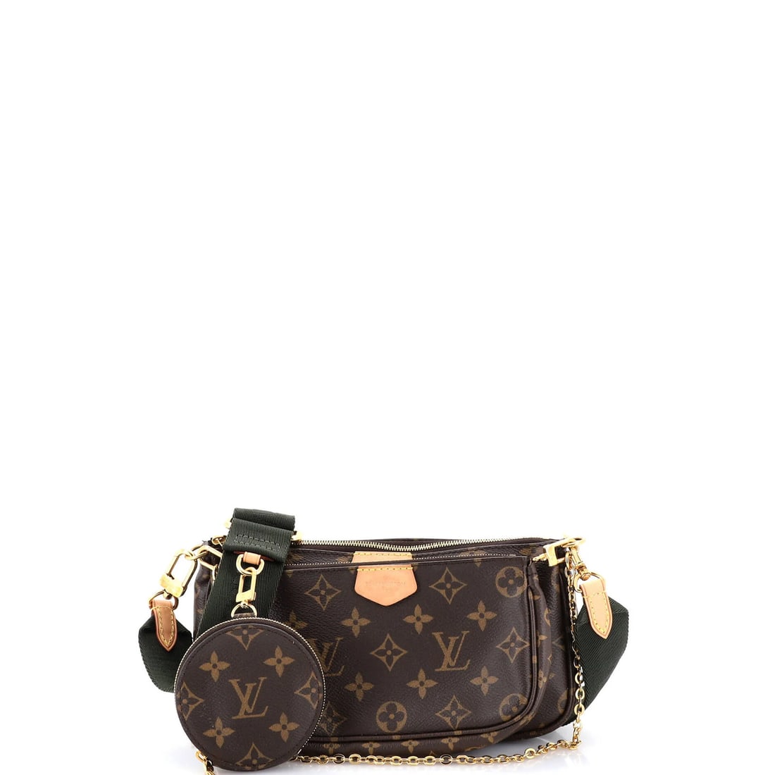 Louis Vuitton Multi Pochette Accessoires Monogram Canvas: Louis Vuitton Multi Pochette Accessoires Monogram Canvas The Louis Vuitton Multi Pochette Accessoires Monogram Canvas cross body bag boasts a classic design with a timeless monogram pattern.