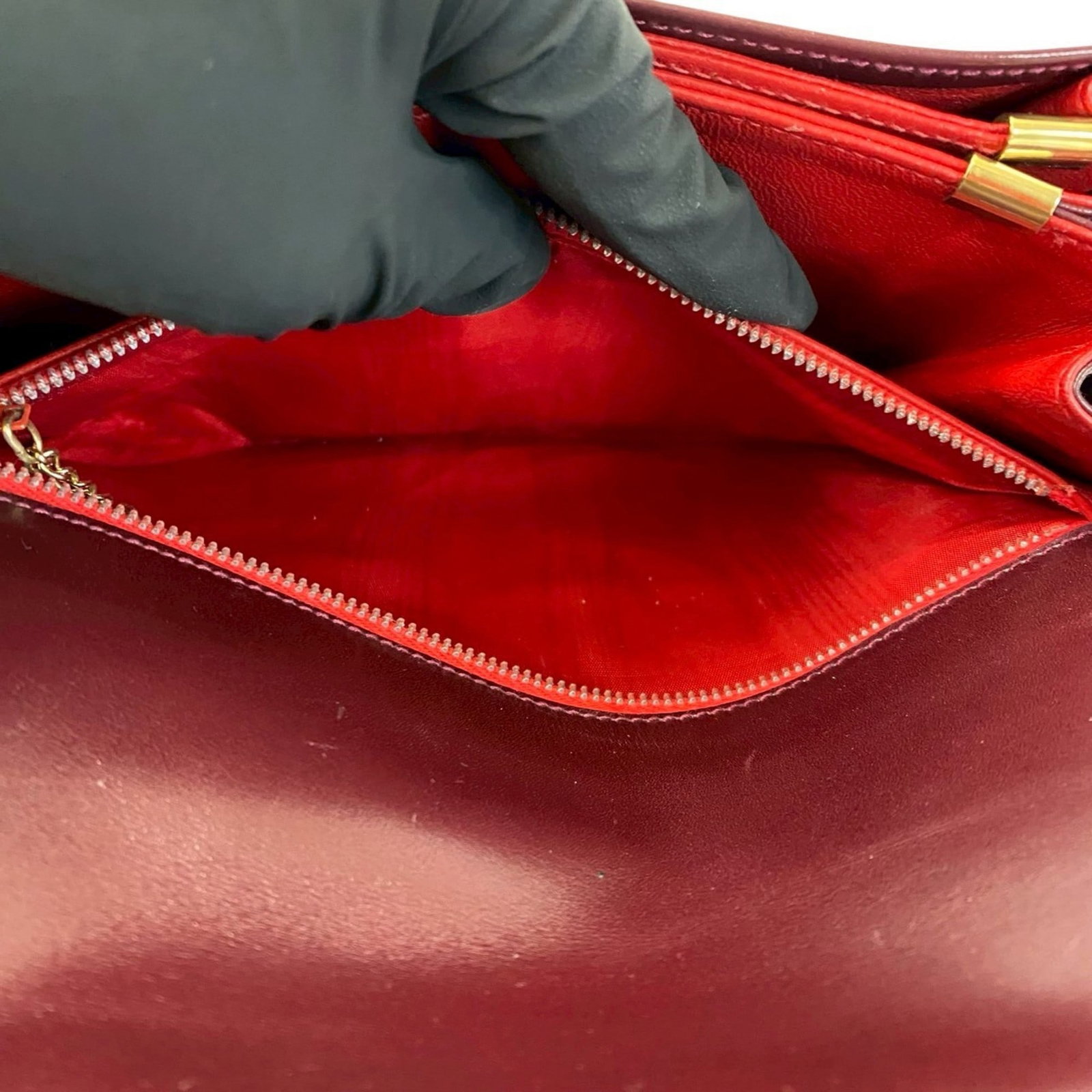 Shoulder Bag Leather Celine - 10