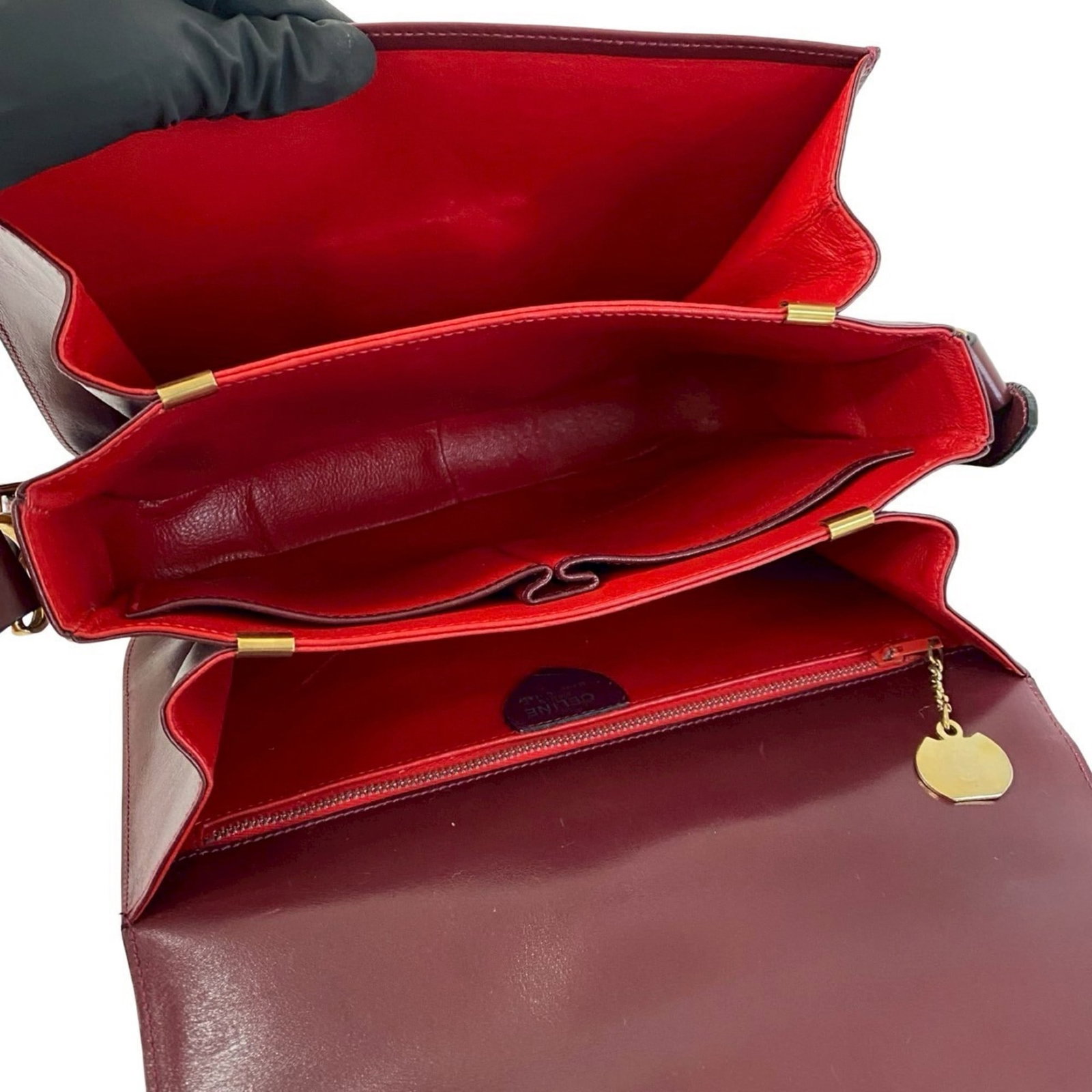 Shoulder Bag Leather Celine - 9