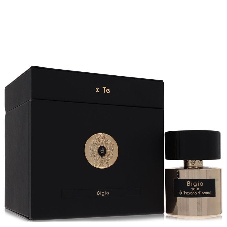 Bigia Perfume By Tiziana Terenzi Extrait De Parfum Spray: Bigia Perfume By Tiziana Terenzi Extrait De Parfum Spray Tiziana Terenzi's Bigia perfume is an Extrait De Parfum Spray available in a 3.38 oz size, containing 500 grams of fragrance. This perfume is