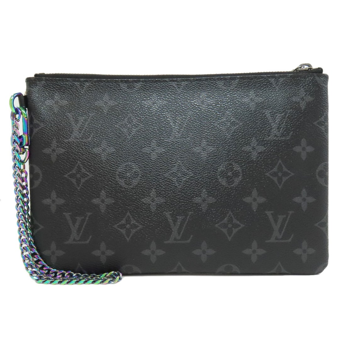 Fragment Louis Vuitton Ipad Case Monogram Collaboration Canvas: Fragment Louis Vuitton Ipad Case Monogram Collaboration Canvas Monogram canvas iPad case from LOUIS VUITTON, featuring the iconic black monogram pattern. This stylish case showcases the brand's