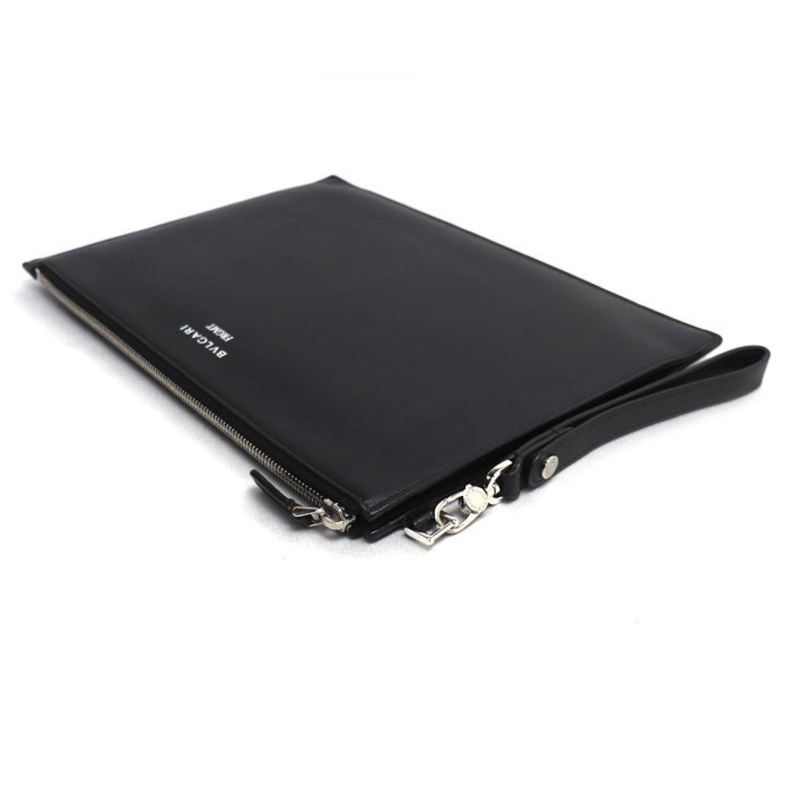 Bag Clutch Leather Bvlgari - 3