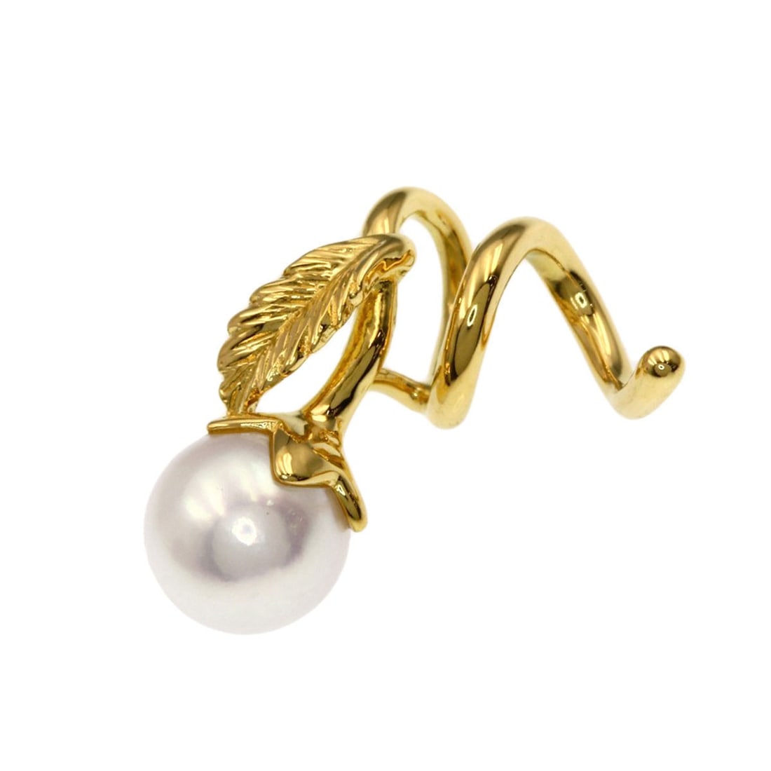 Mikimoto Reef Pearl Pendant Top K18 Yellow Gold: Mikimoto Reef Pearl Pendant Top K18 Yellow Gold K18 Yellow Gold pendant top adorned with a beautiful pearl, crafted from high-quality materials for a luxurious look. The 18K yellow gold provides a