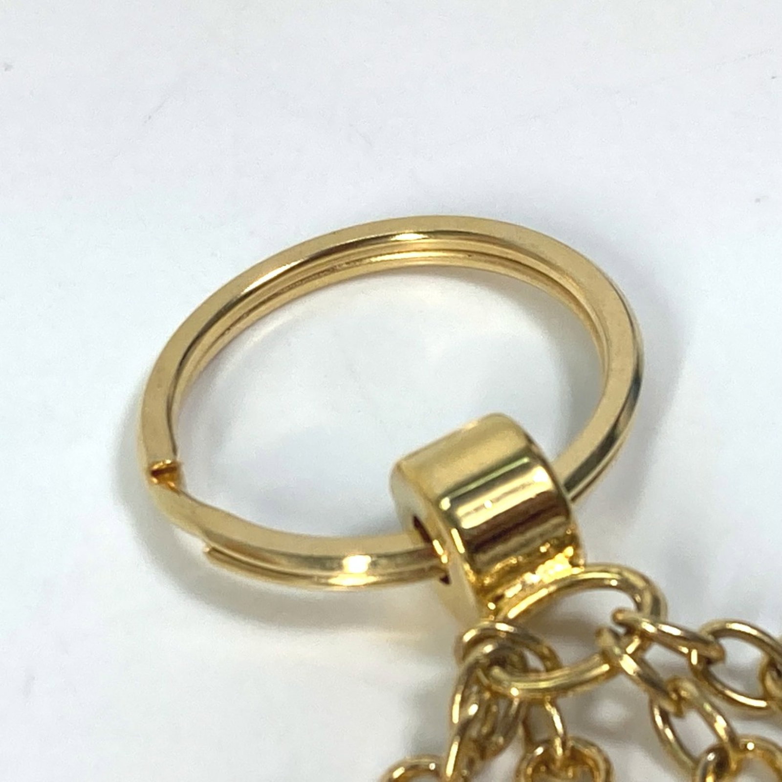 Dior Gold Plated Keyring - 7