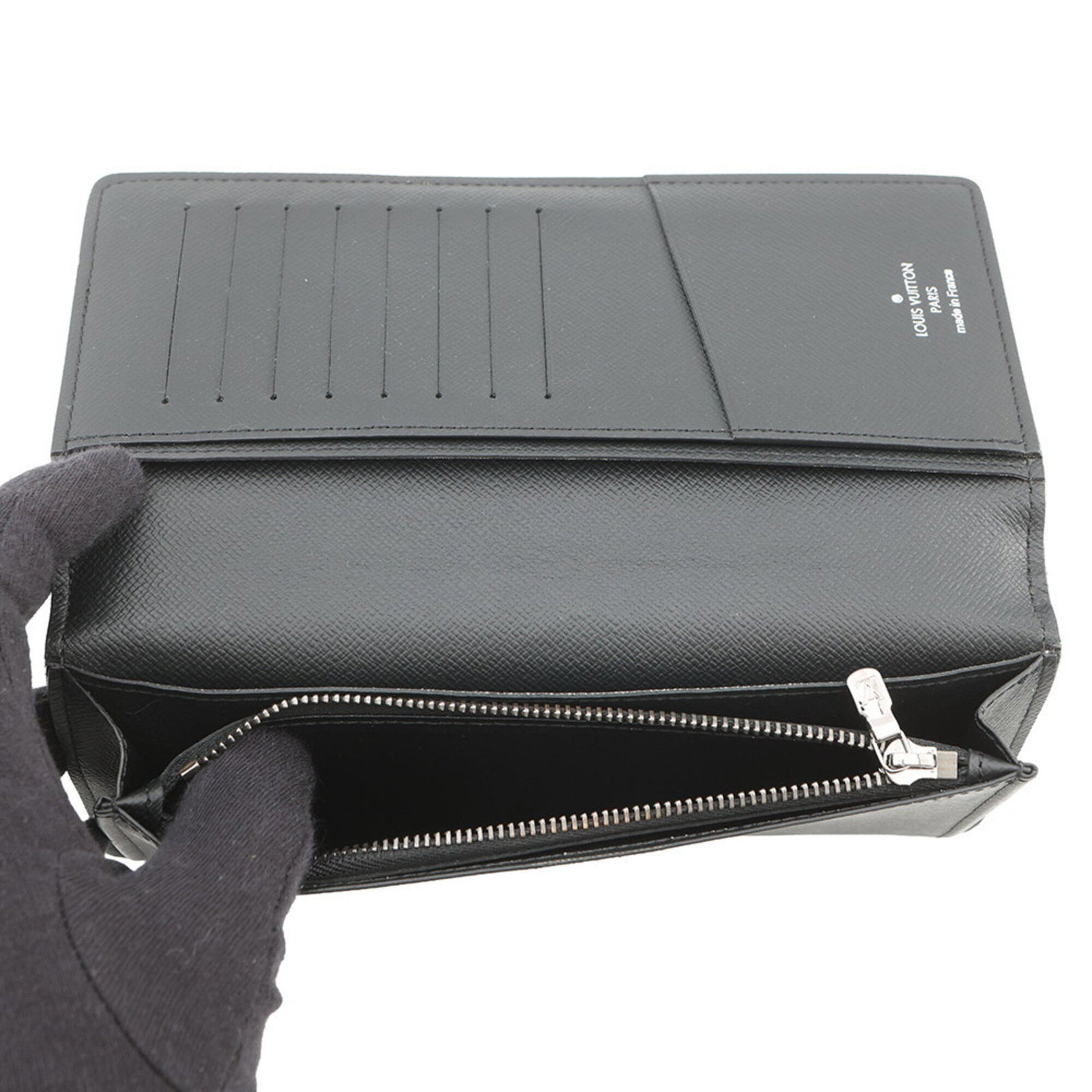 Vuitton Louis Long Wallet Bi Fold Monogram Eclipse - 5