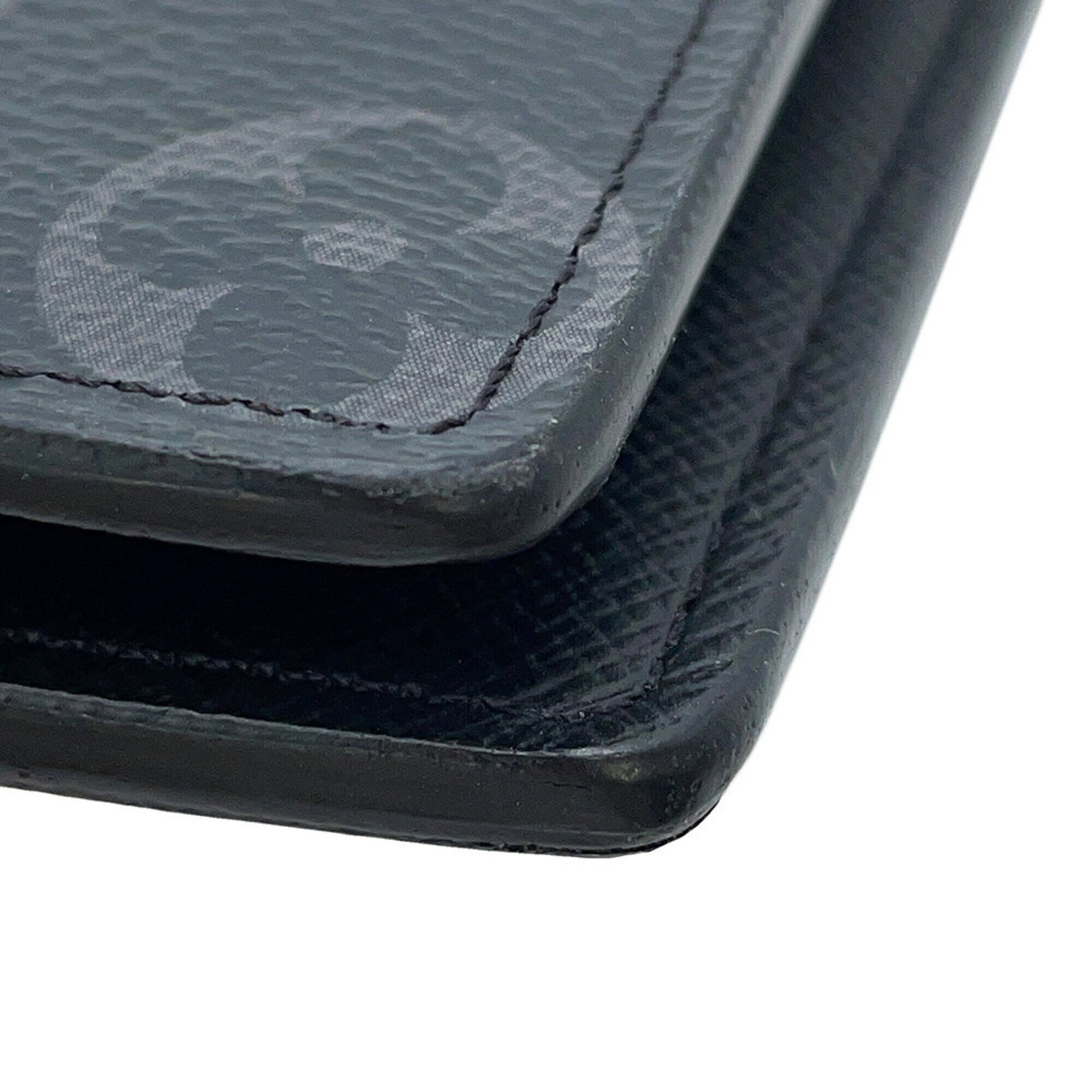 Vuitton Louis Long Wallet Bi Fold Monogram Eclipse - 6