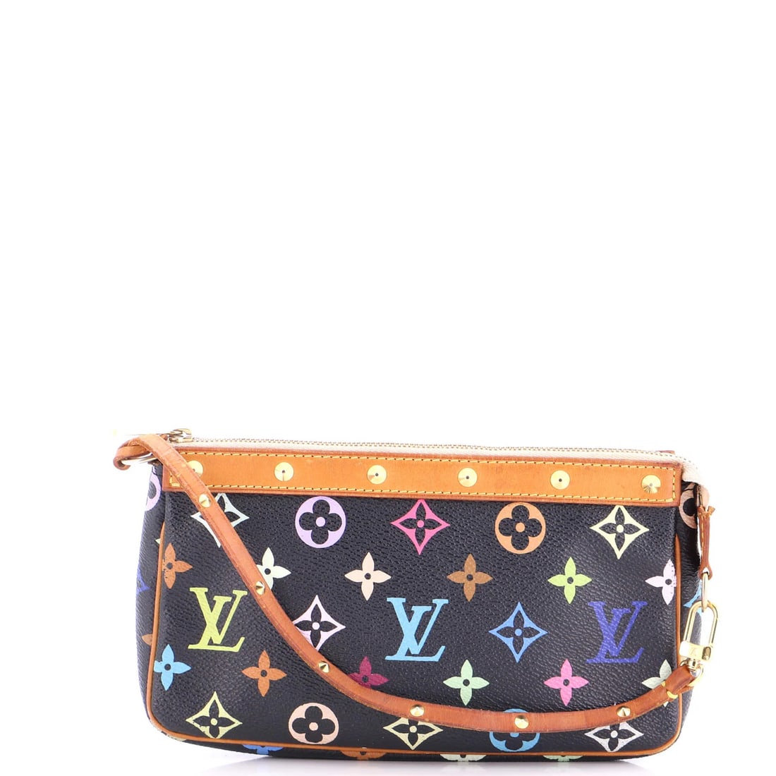 Louis Vuitton multicolor pochette accessoires monogram (1 of 8)