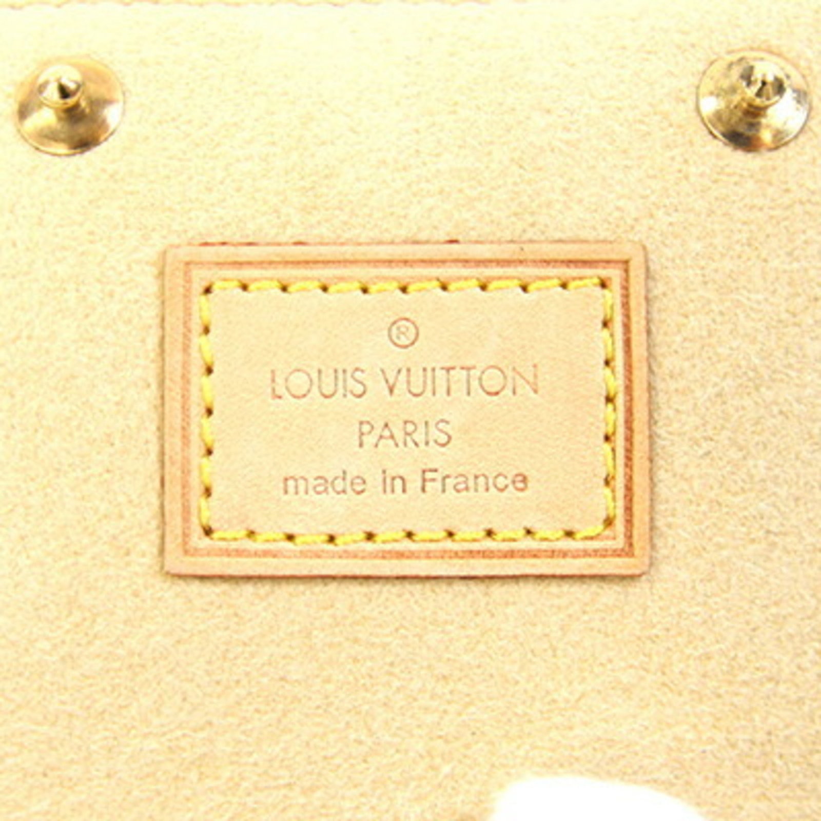 Canvas Monogram Vuitton Louis Pouch - 4