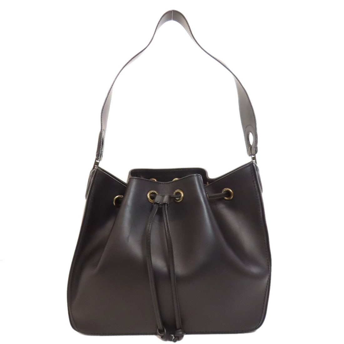 Drawstring leather bag one belt shoulder bag Salvatore Ferragamo (1 of 20)