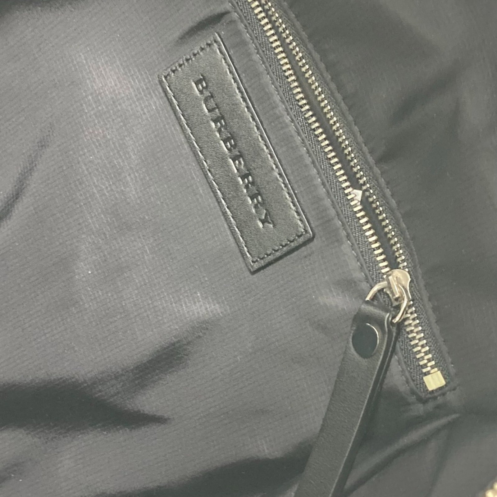 Canvas Leather Backpack Burberry - 12
