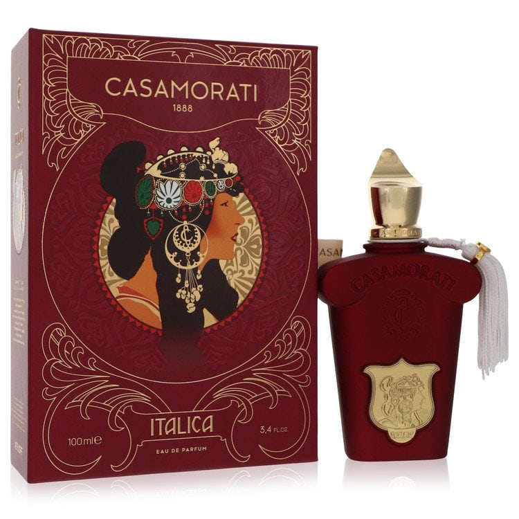 Casamorati 1888 Italica Perfume By Xerjoff Eau De Parfum Spray (Unisex): Casamorati 1888 Italica Perfume By Xerjoff Eau De Parfum Spray (Unisex) Casamorati 1888 Italica Perfume by Xerjoff is an Eau De Parfum Spray available in a 3.4 oz size, weighing approximately 500