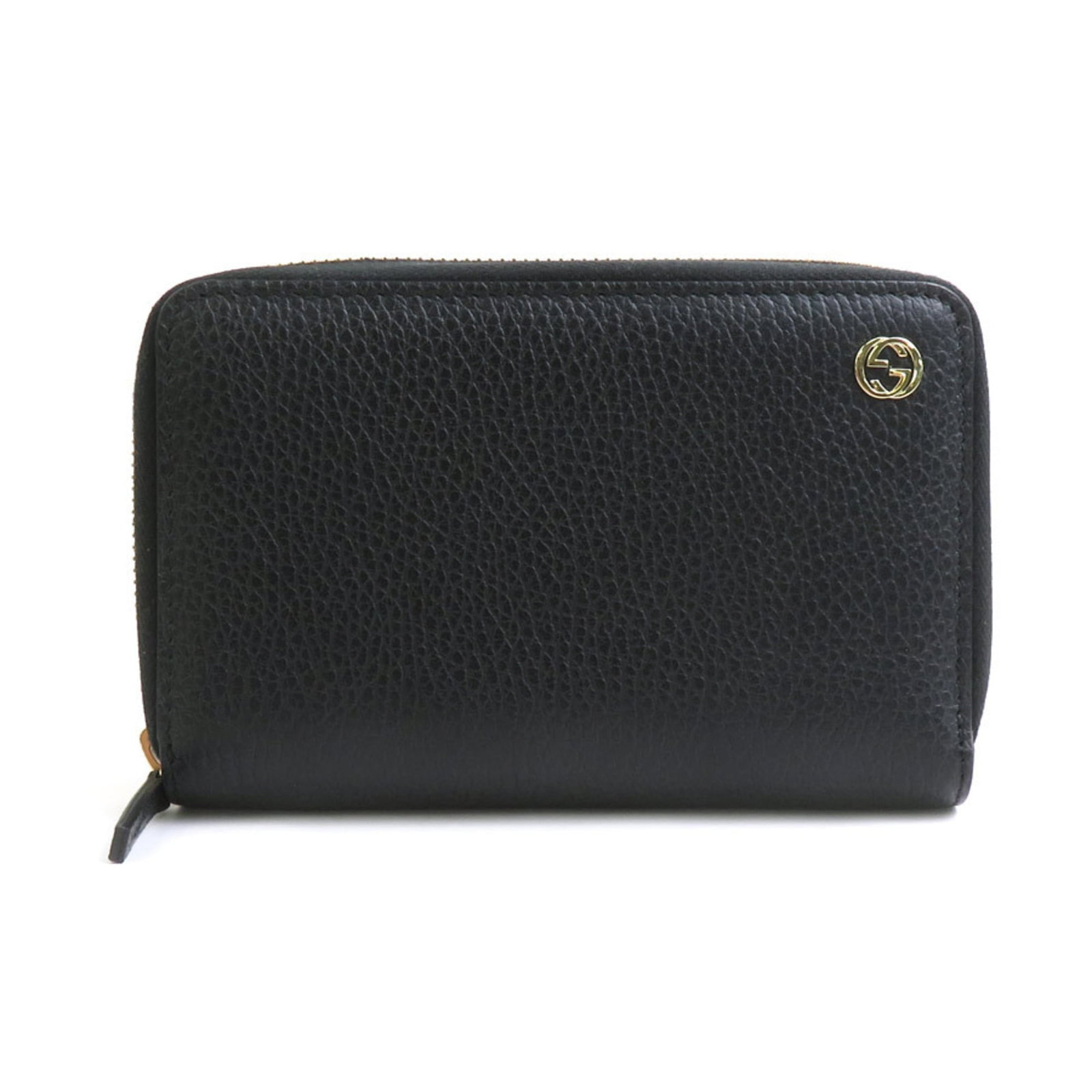 Gucci Wallet (Bi-Fold): Gucci Wallet (Bi-Fold) The Gucci bi-fold wallet boasts sleek, sophisticated design with clean lines and classic style. Made from durable materials, it features a timeless black finish that adds an