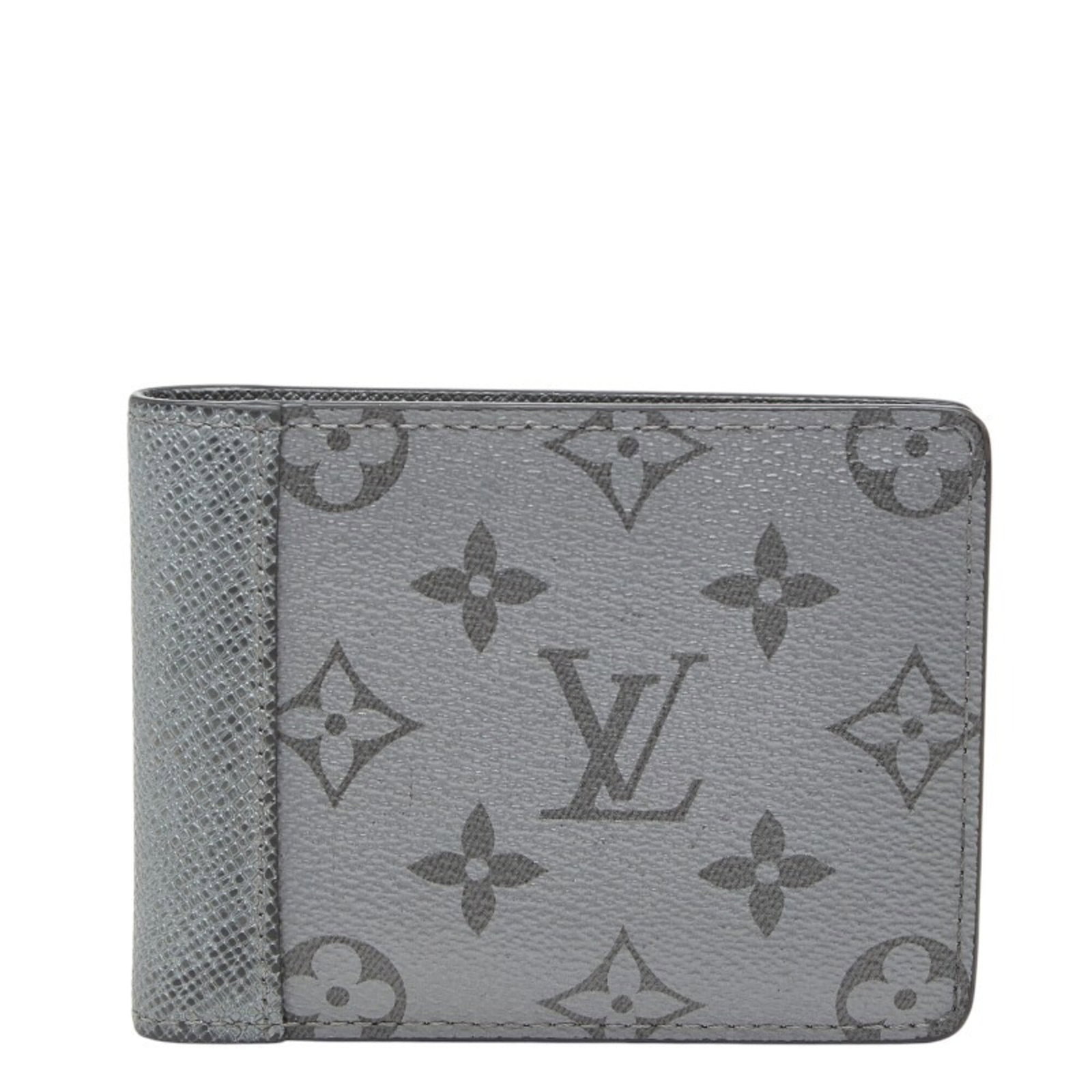 Louis Vuitton Wallet (Bi-Fold) Leather: Louis Vuitton Wallet (Bi-Fold) Leather Item Specifics: Brand: Louis Vuitton Type: Wallet (Bi-Fold) Gender: Women Material: Leather Color: Silver Size (Hxwxd): 9cm x 11.5cm x 1.5cm / 3.54'' x 4.52'' x 
