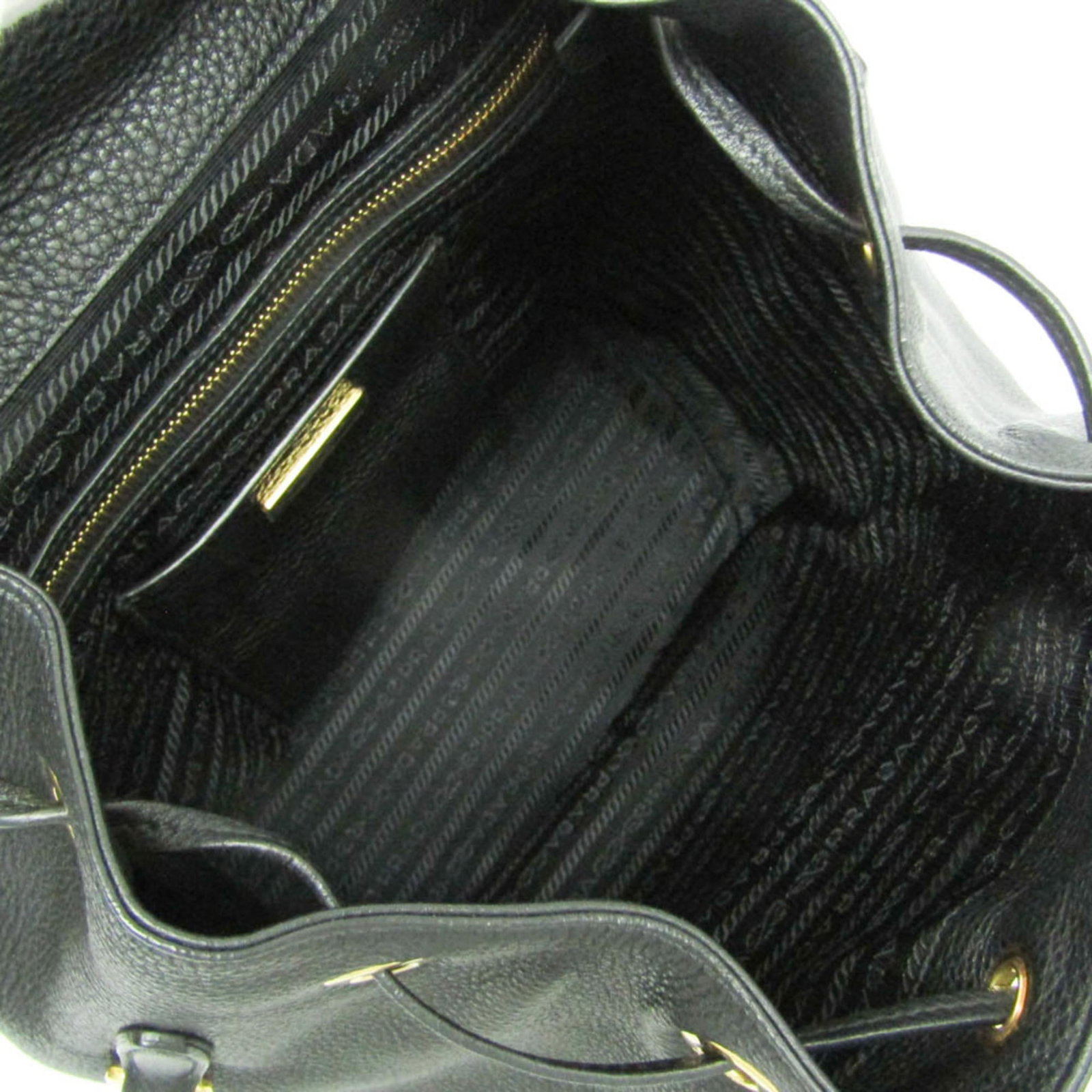 Backpack Leather By Prada - 4