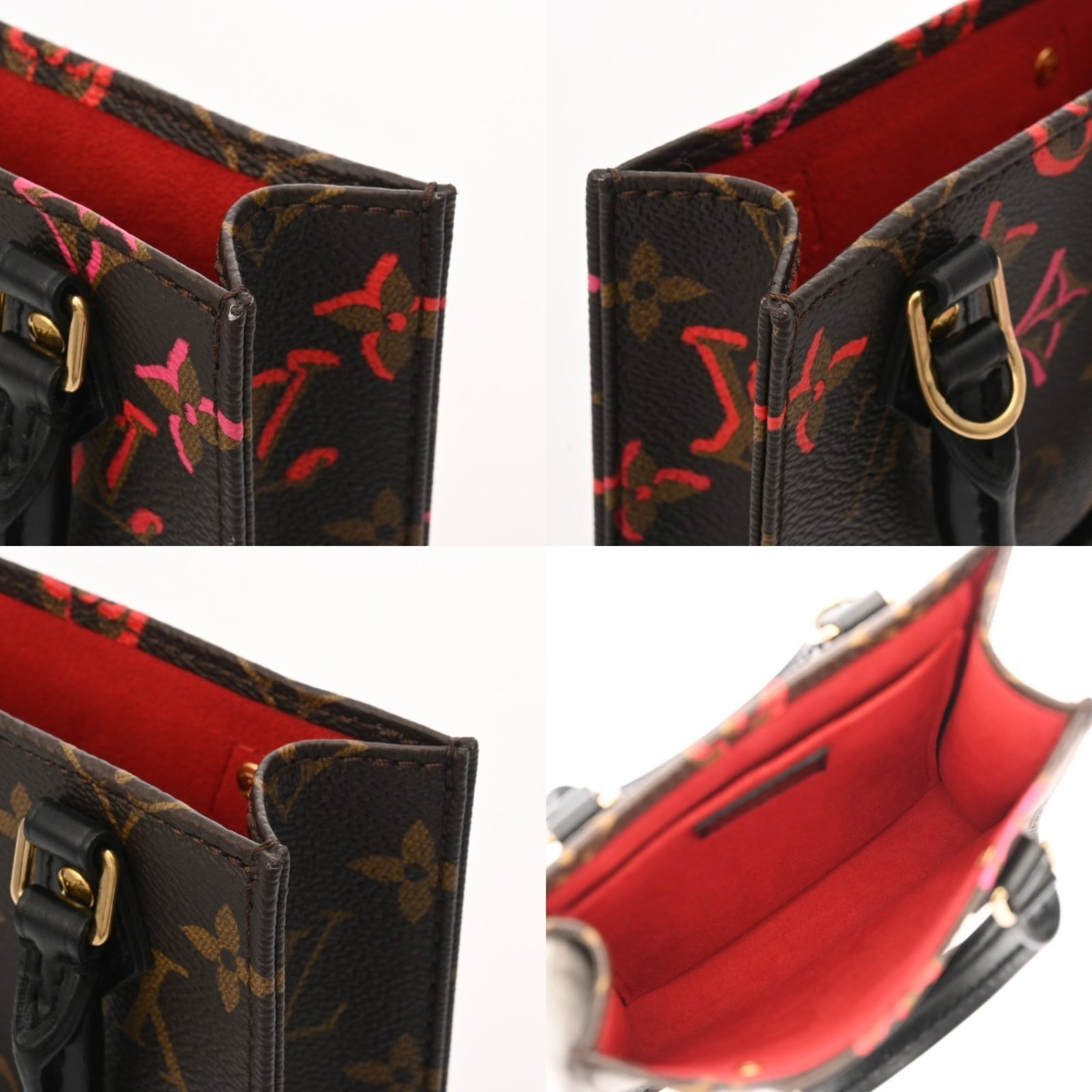 Canvas monogram handbag Vuitton Louis - 10