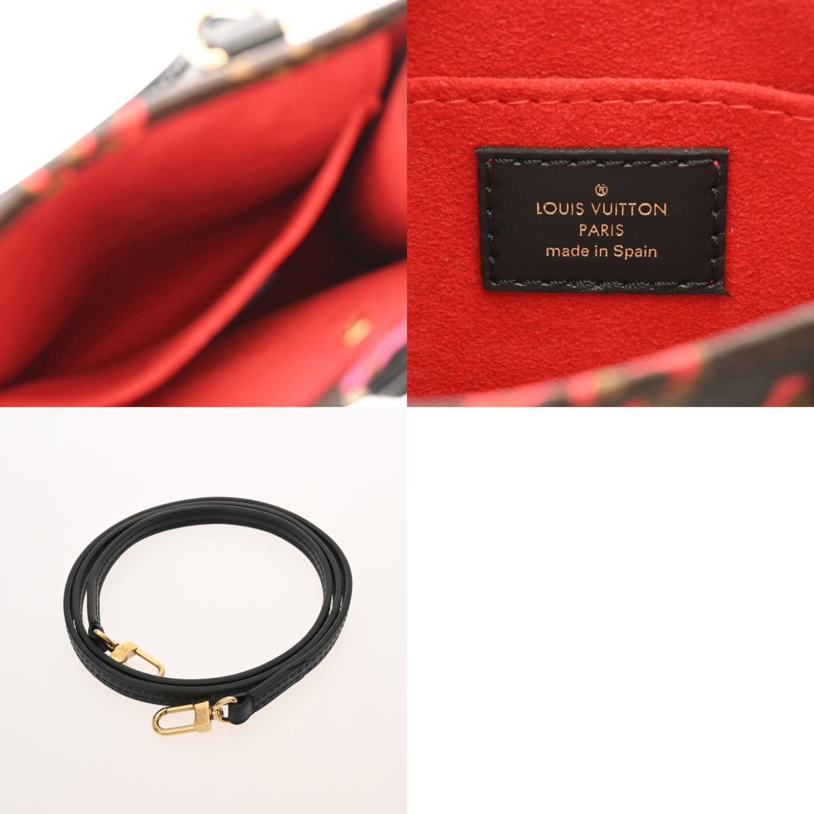 Canvas monogram handbag Vuitton Louis - 11