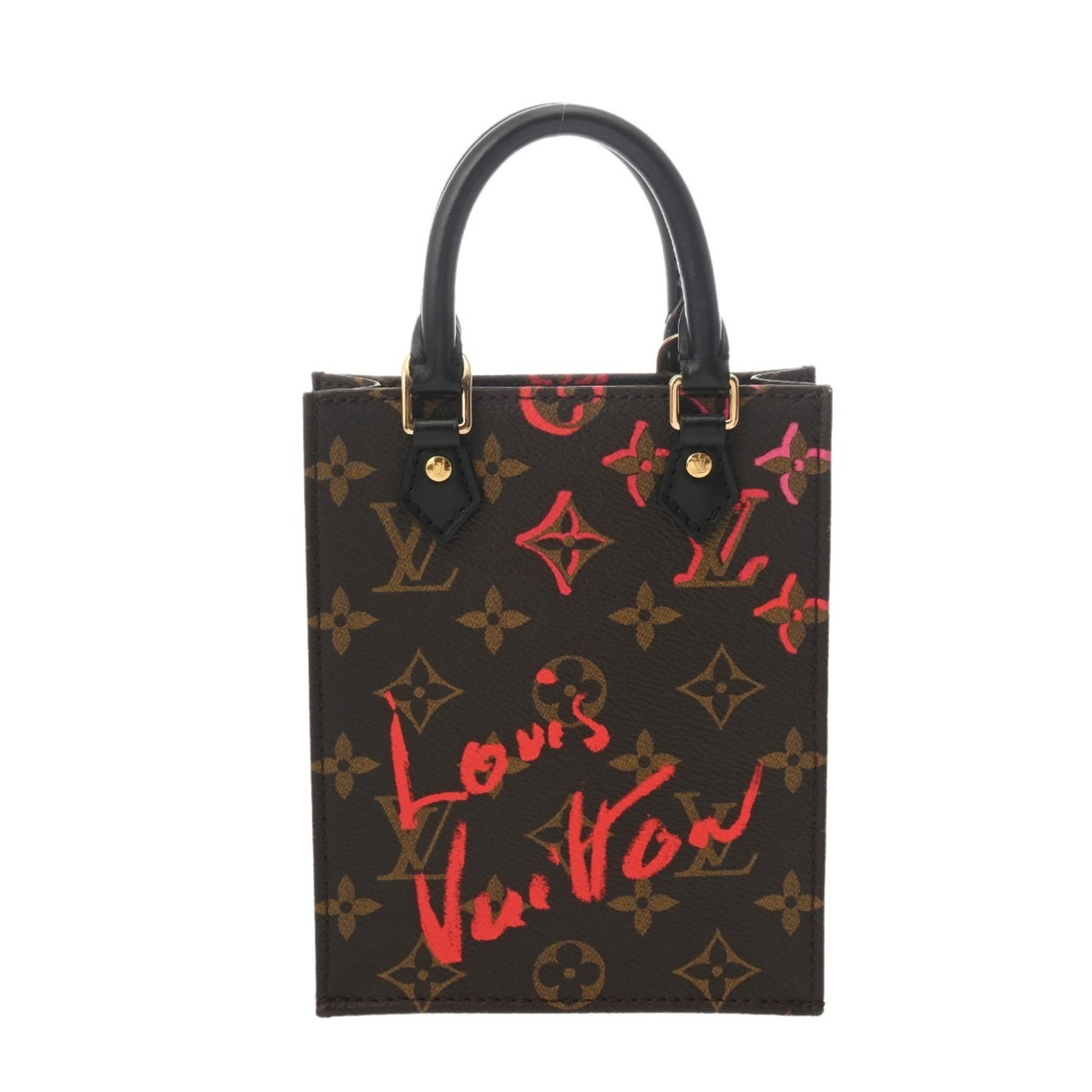 Canvas monogram handbag Vuitton Louis - 2