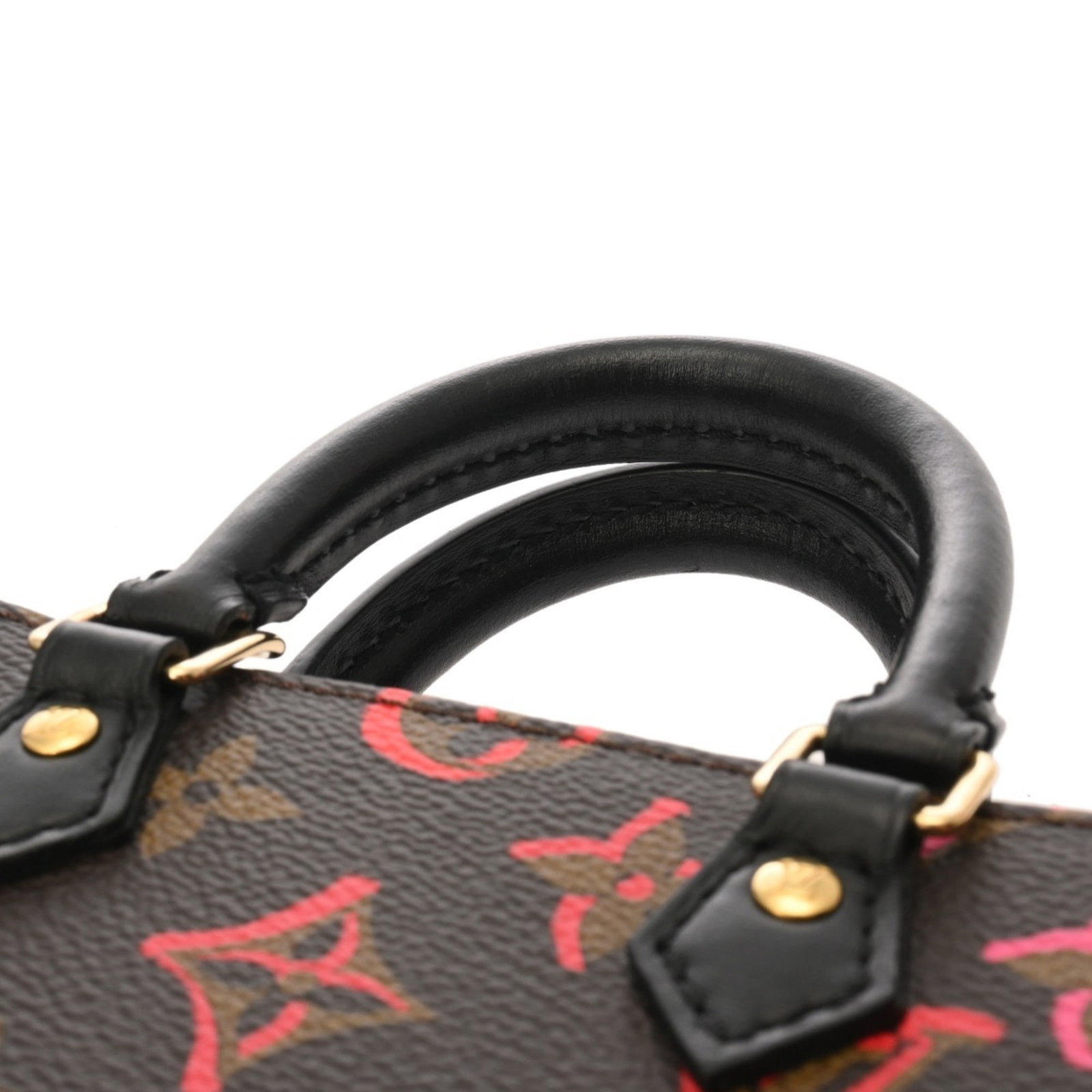 Canvas monogram handbag Vuitton Louis - 4