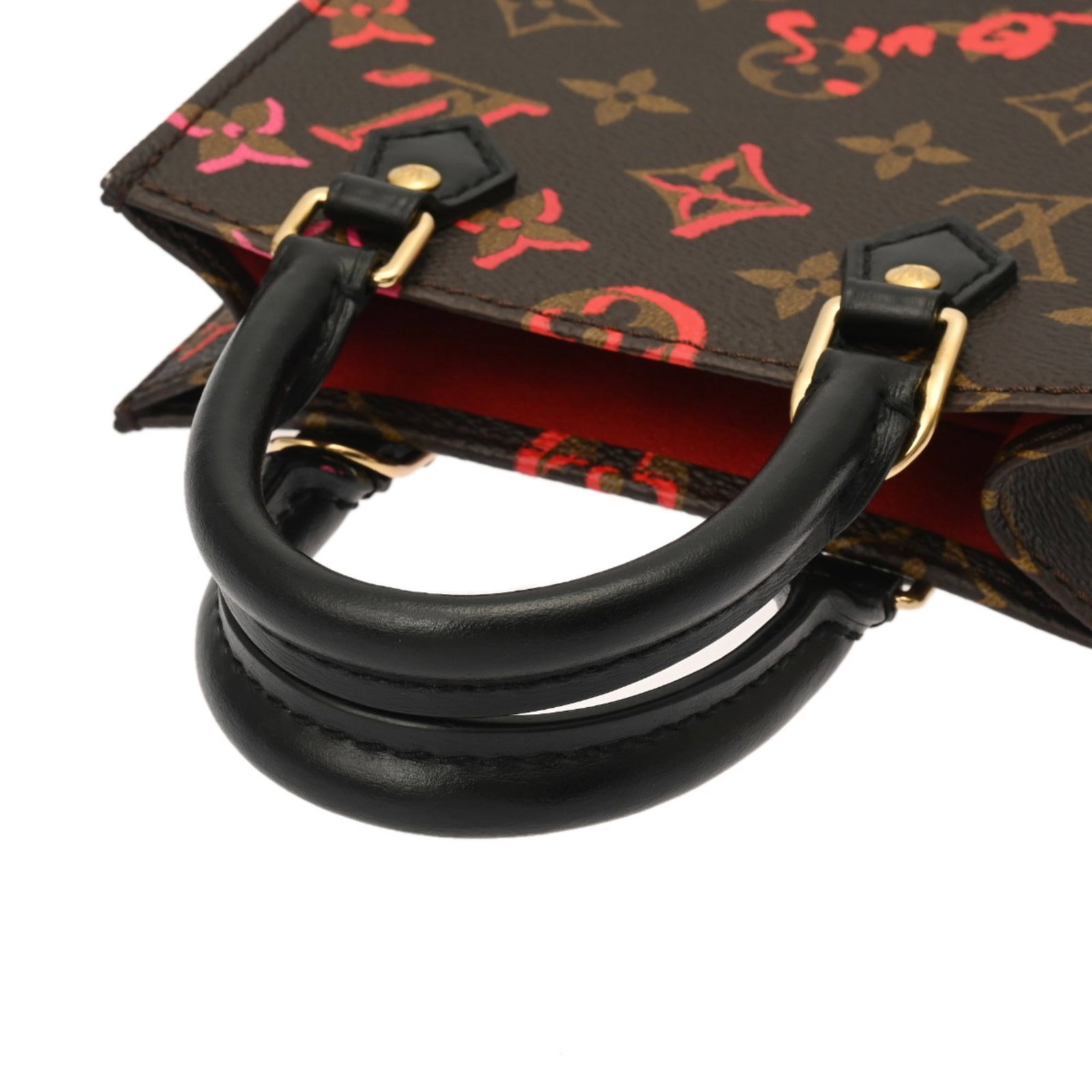 Canvas monogram handbag Vuitton Louis - 5