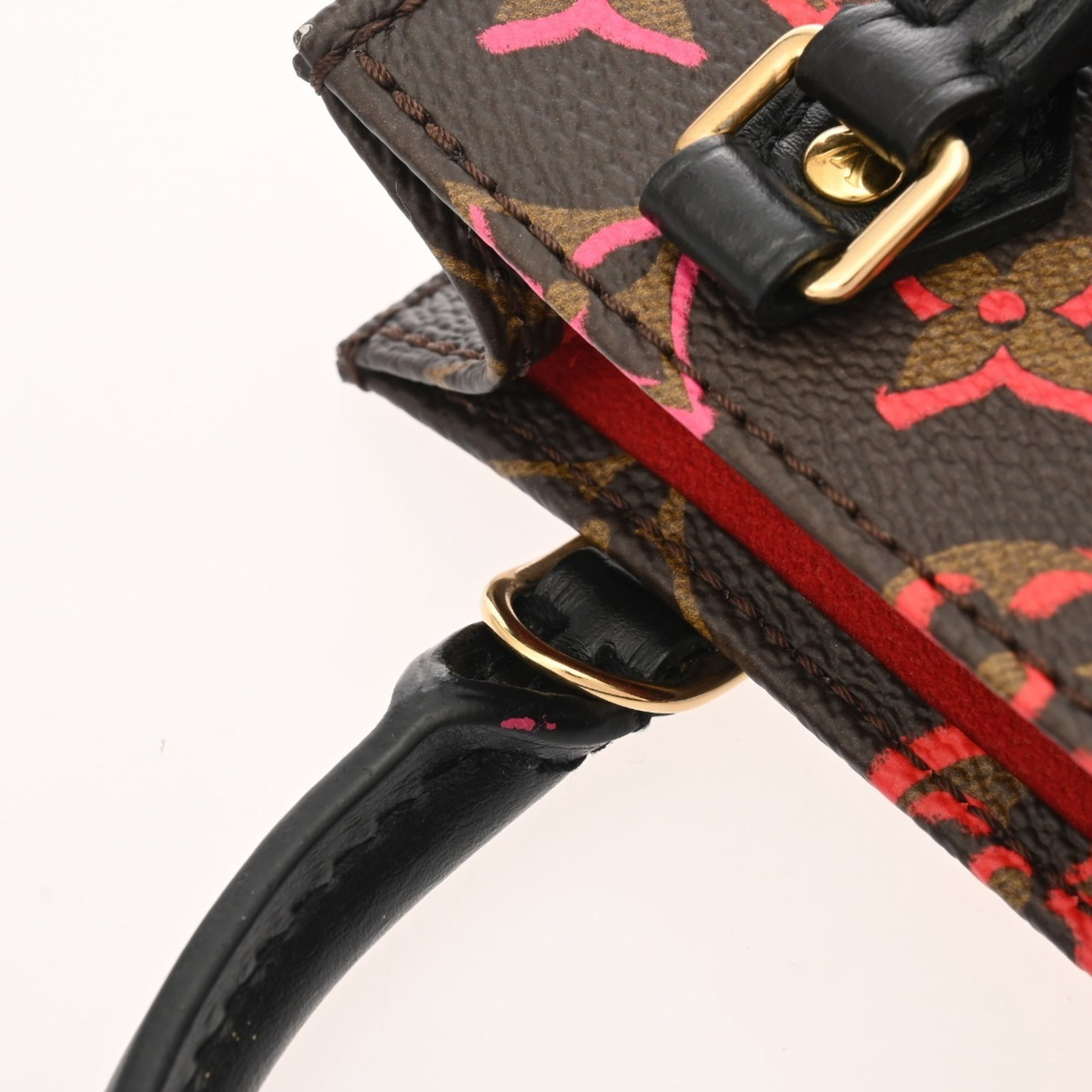 Canvas monogram handbag Vuitton Louis - 6