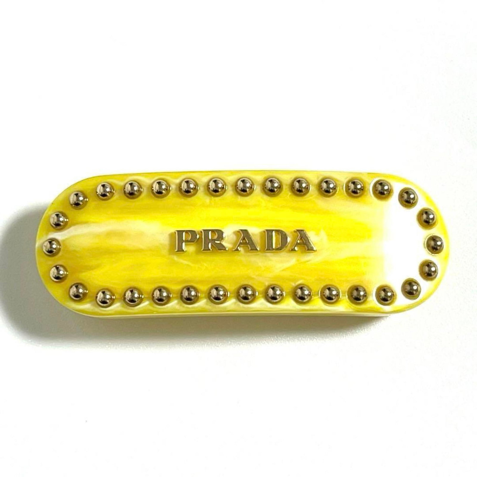 Prada Barrette Metal Plastic - 2