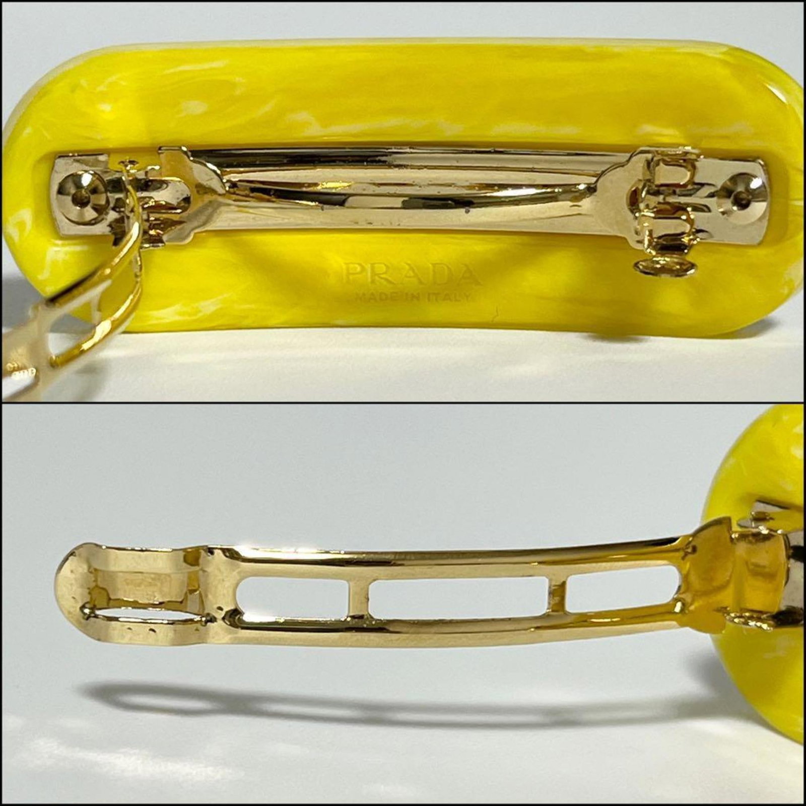 Prada Barrette Metal Plastic - 5