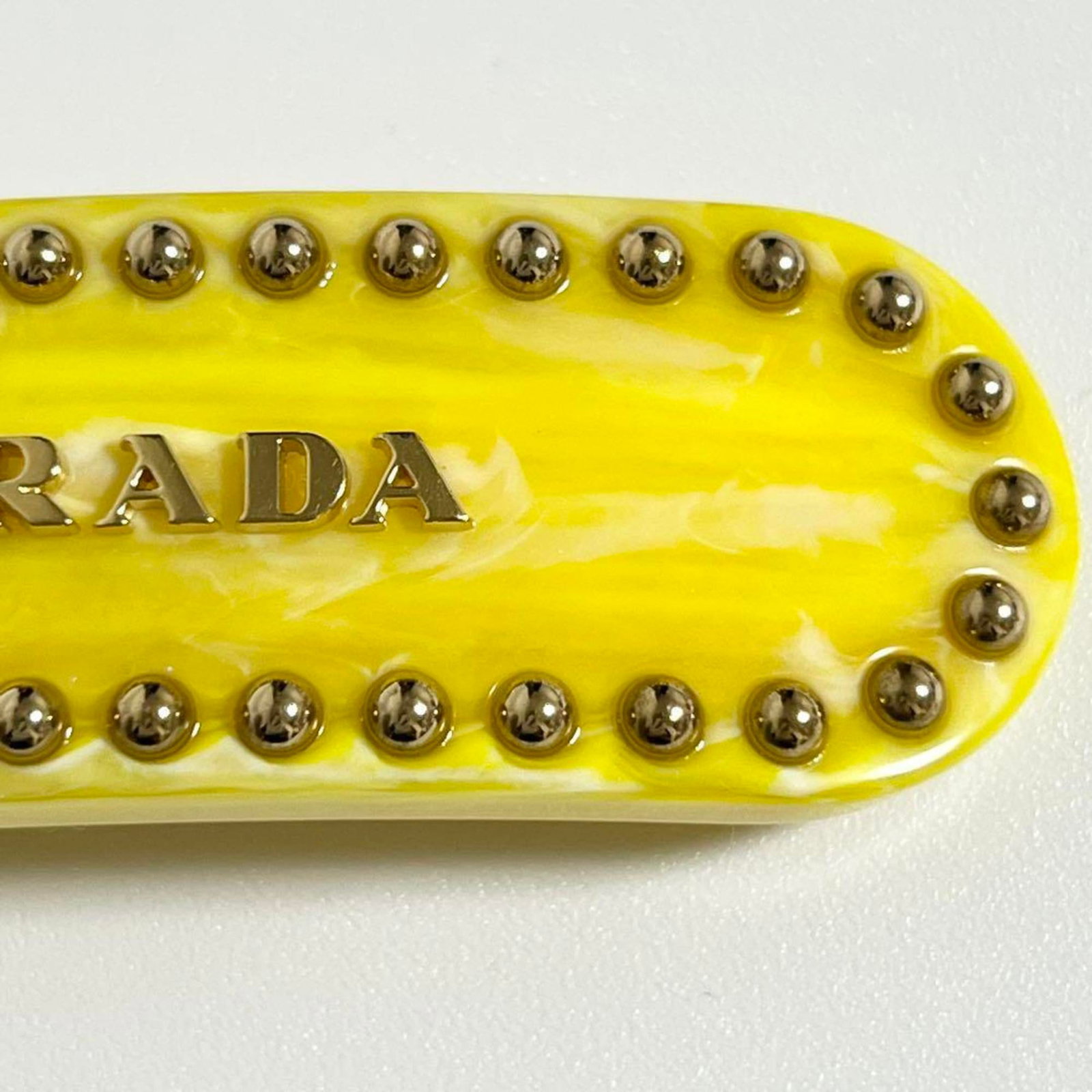 Prada Barrette Metal Plastic - 7