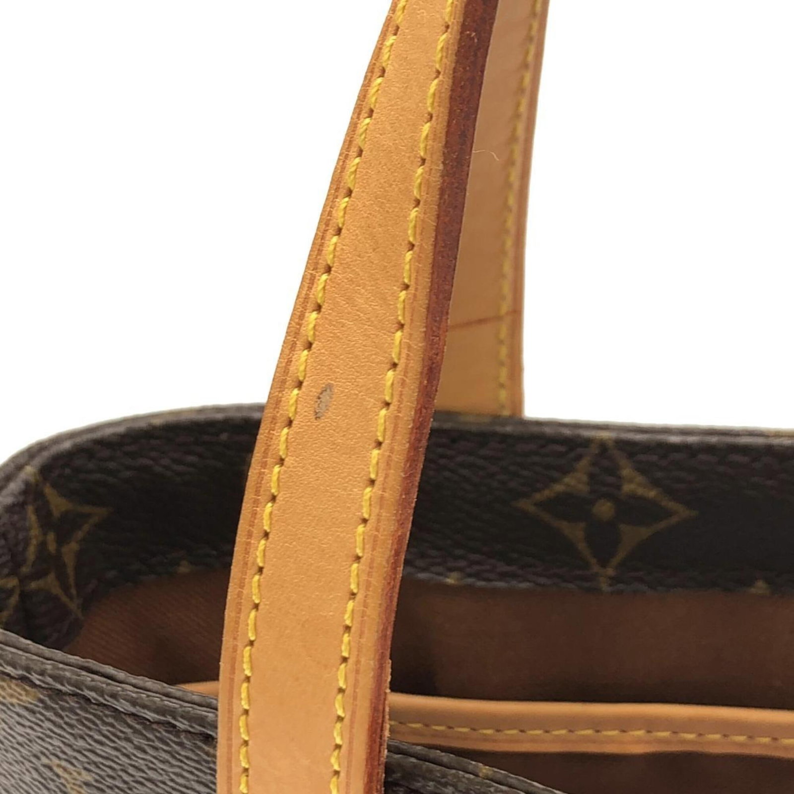 Canvas coated handbag Louis Vuitton - 3