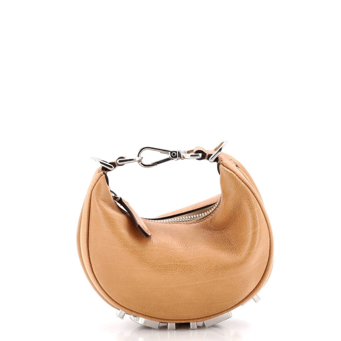 Bag Nano Leather Fendigraphy Fendi: Bag Nano Leather Fendigraphy Fendi The Fendi Bag Nano Leather Fendigraphy features a sleek, neutral exterior made from high-quality leather and a spacious interior with brown fabric lining. Minor