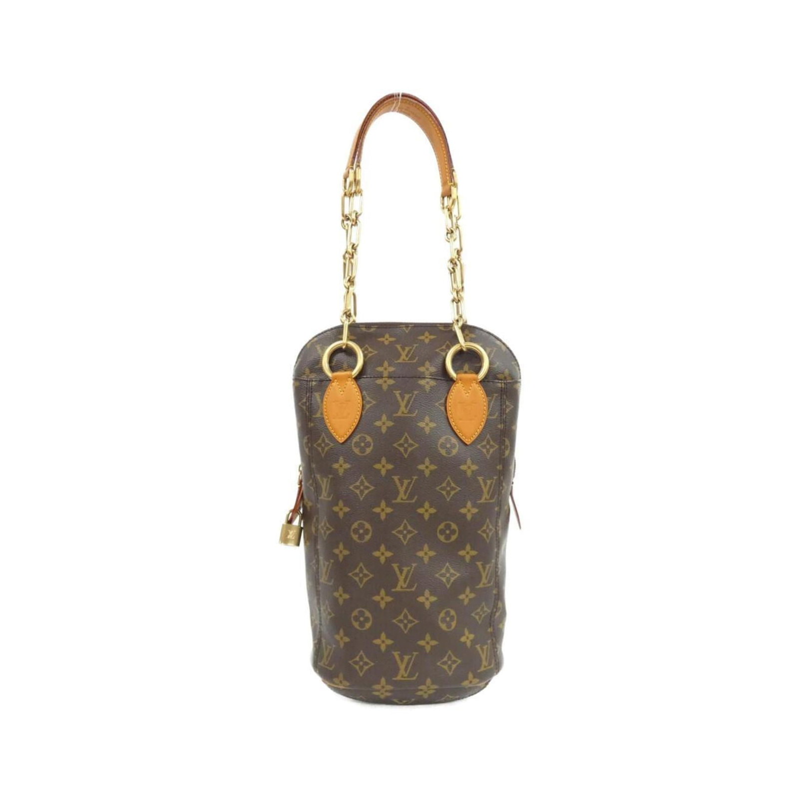 Louis Vuitton Handbag Shoulder Bag Coated Canvas: Louis Vuitton Handbag Shoulder Bag Coated Canvas Coated canvas construction and matte gold hardware add an edgy touch to this Louis Vuitton shoulder bag. With its classic design and spacious interior,
