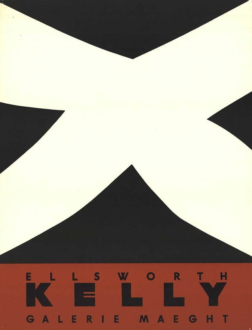 ELLSWORTH KELLY Noir Et Rouge 25.5" x 19.5" Lithograph 1958 Minimalism Black & W: ELLSWORTH KELLY Noir Et Rouge 25.5" x 19.5" Lithograph 1958 Minimalism Black & W Item Specifics: Artist: Ellsworth Kelly Brand: Kelly Ellsworth Exact Year: 1958 Height: 25.5 Item Height: 25.5 Item
