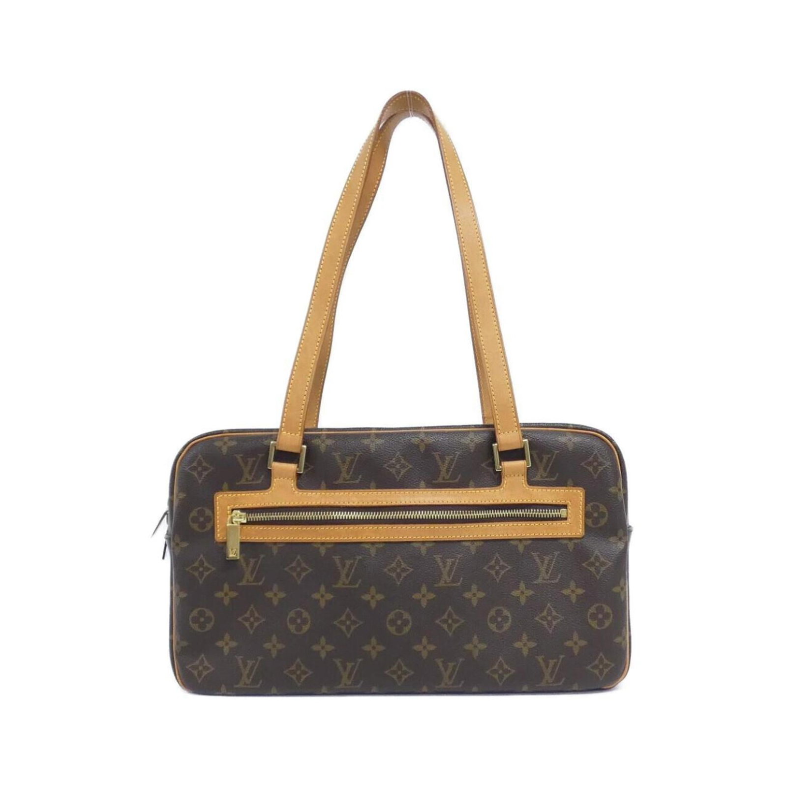 Canvas Coated Bag Shoulder Vuitton Louis: Canvas Coated Bag Shoulder Vuitton Louis Brown, Marron Louis Vuitton Shoulder Bag with Coated Canvas Material. This used shoulder bag features a few traces of usage and some scratches/dirt, but