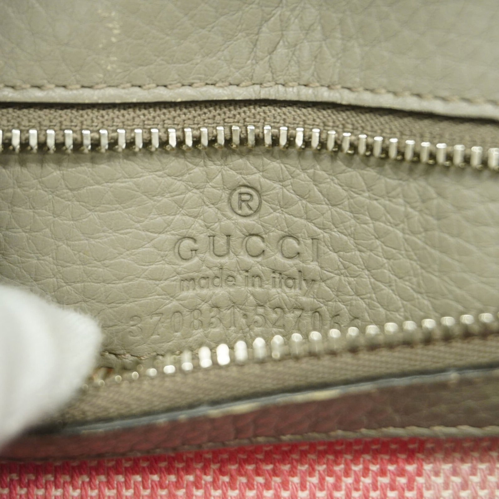 Handbag Leather Gucci - 5