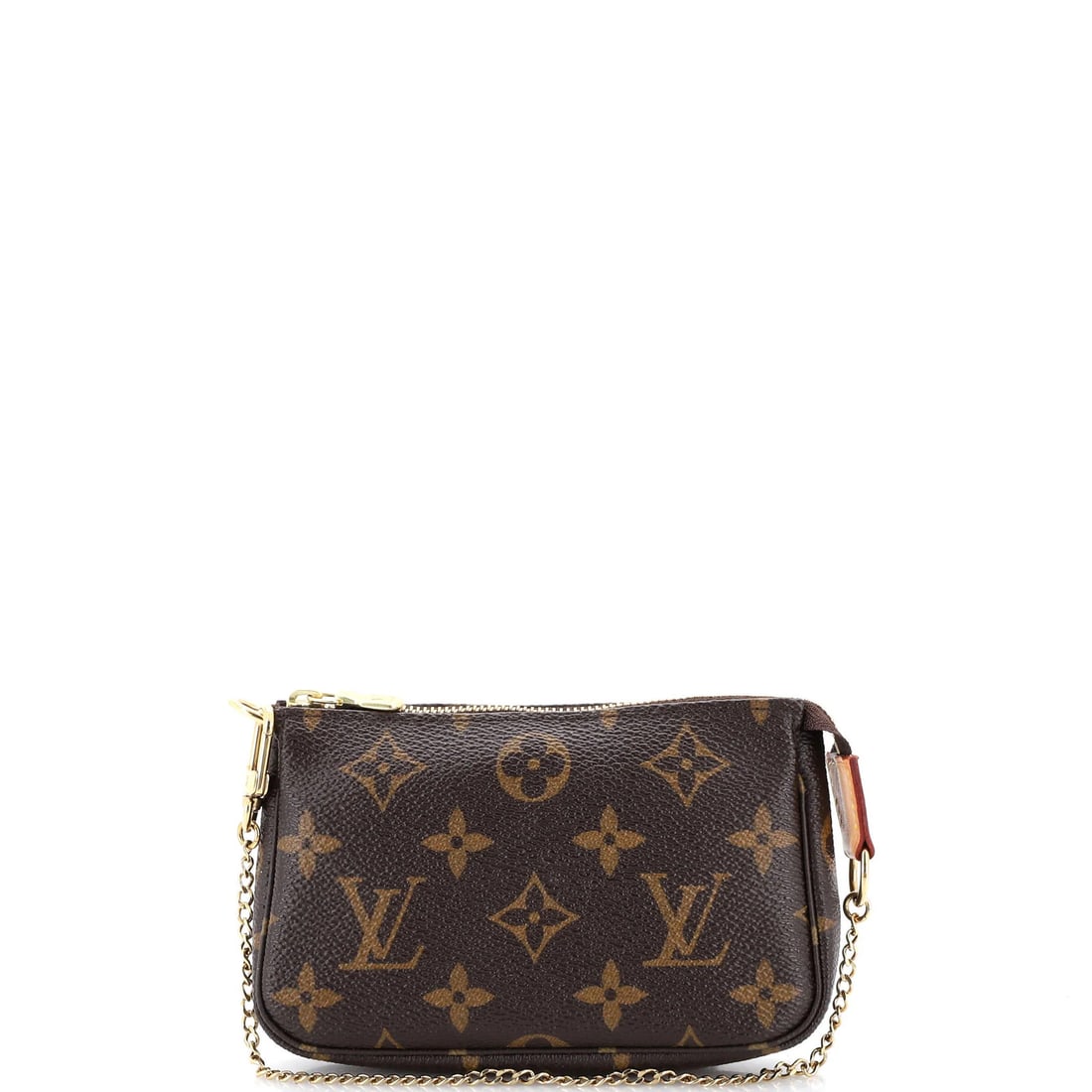 Louis Vuitton Pochette Accessoires Monogram Canvas Mini: Louis Vuitton Pochette Accessoires Monogram Canvas Mini The Louis Vuitton Pochette Accessoires Monogram Canvas Mini is a stylish and compact clutch, featuring the iconic monogram canvas design in