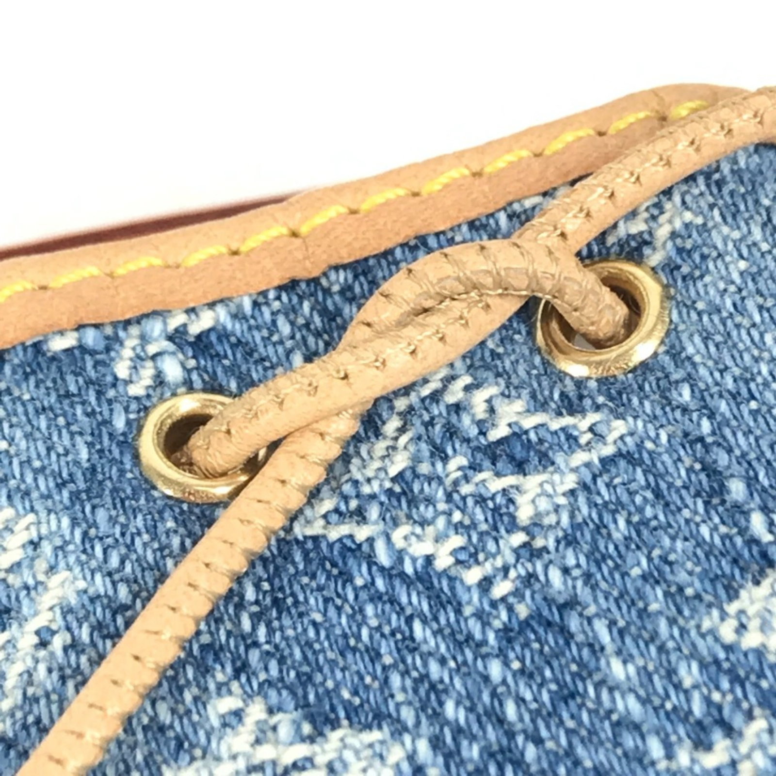 Keyring denim monogram Louis Vuitton - 13