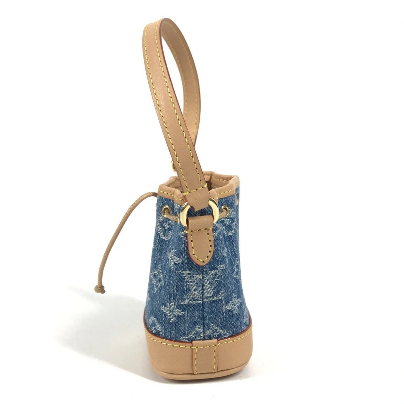 Keyring denim monogram Louis Vuitton - 3